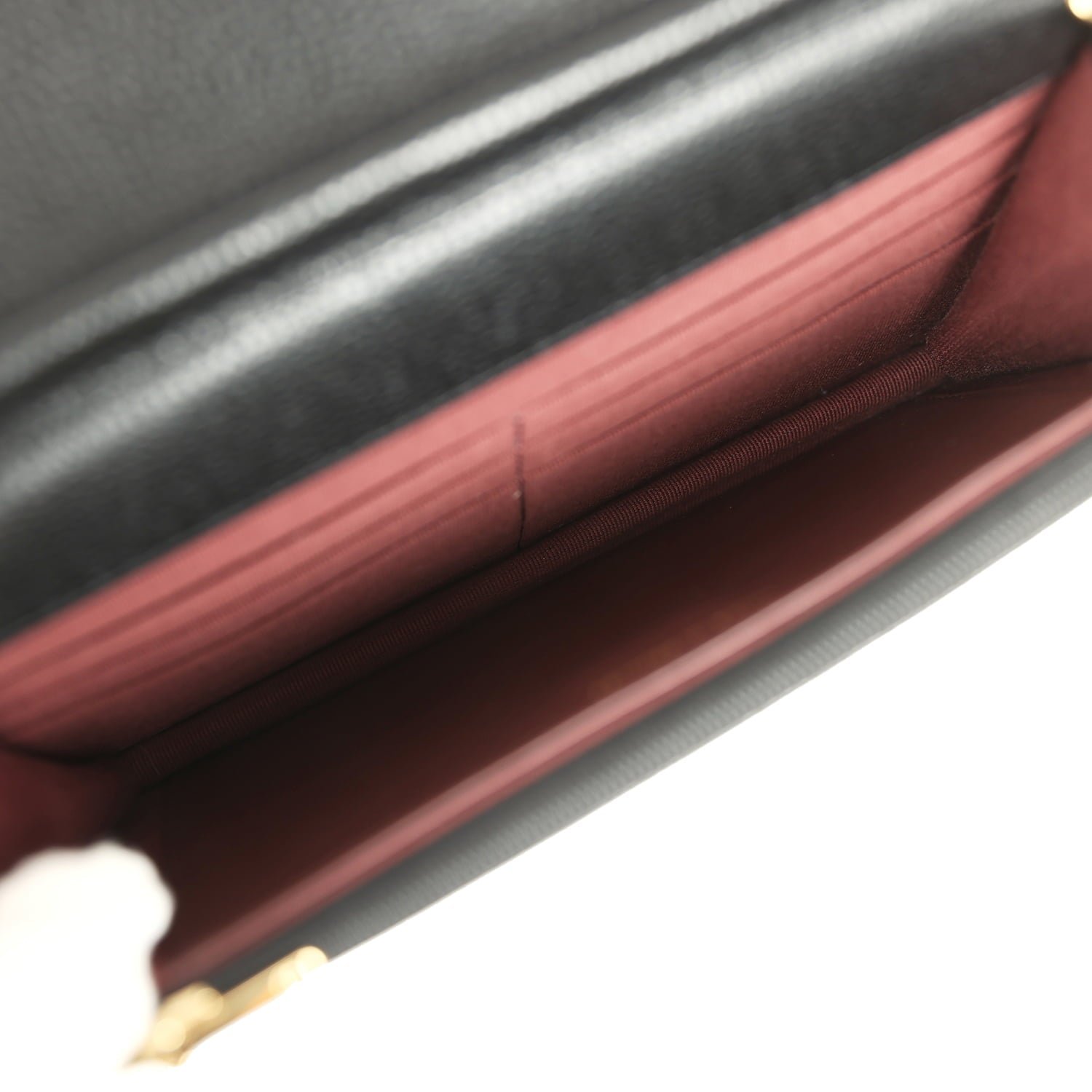 Chanel Wallet on Chain Black Caviar — view 11