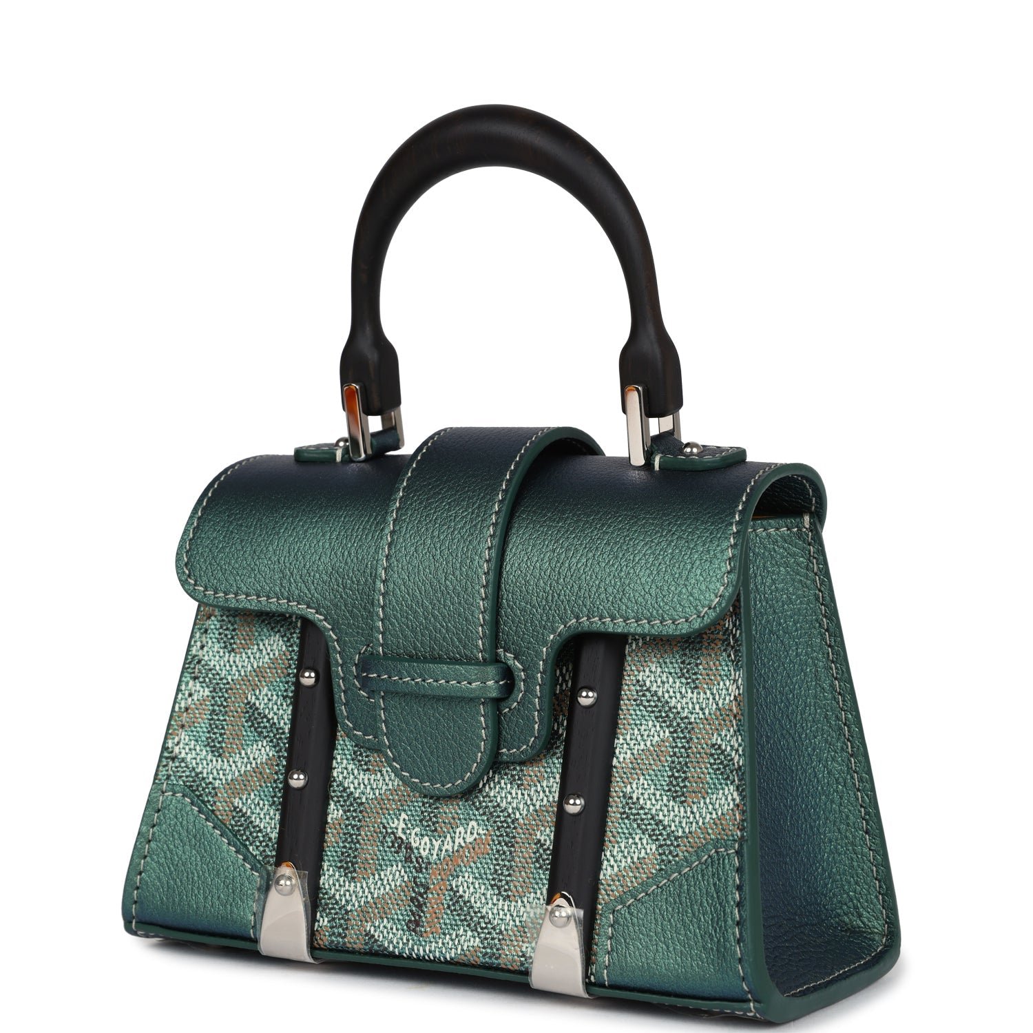 Goyard Saigon Structure Nano Pearly Green — view 3