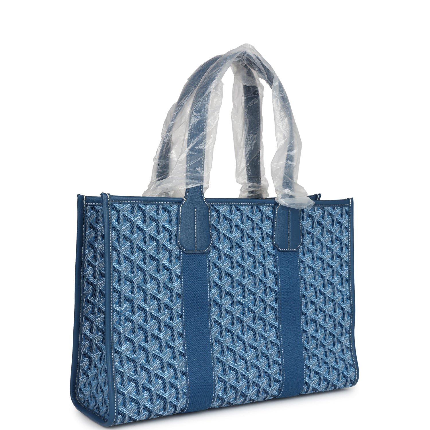 Goyard Villette PM Ocean Blue Goyardine Canvas — view 2