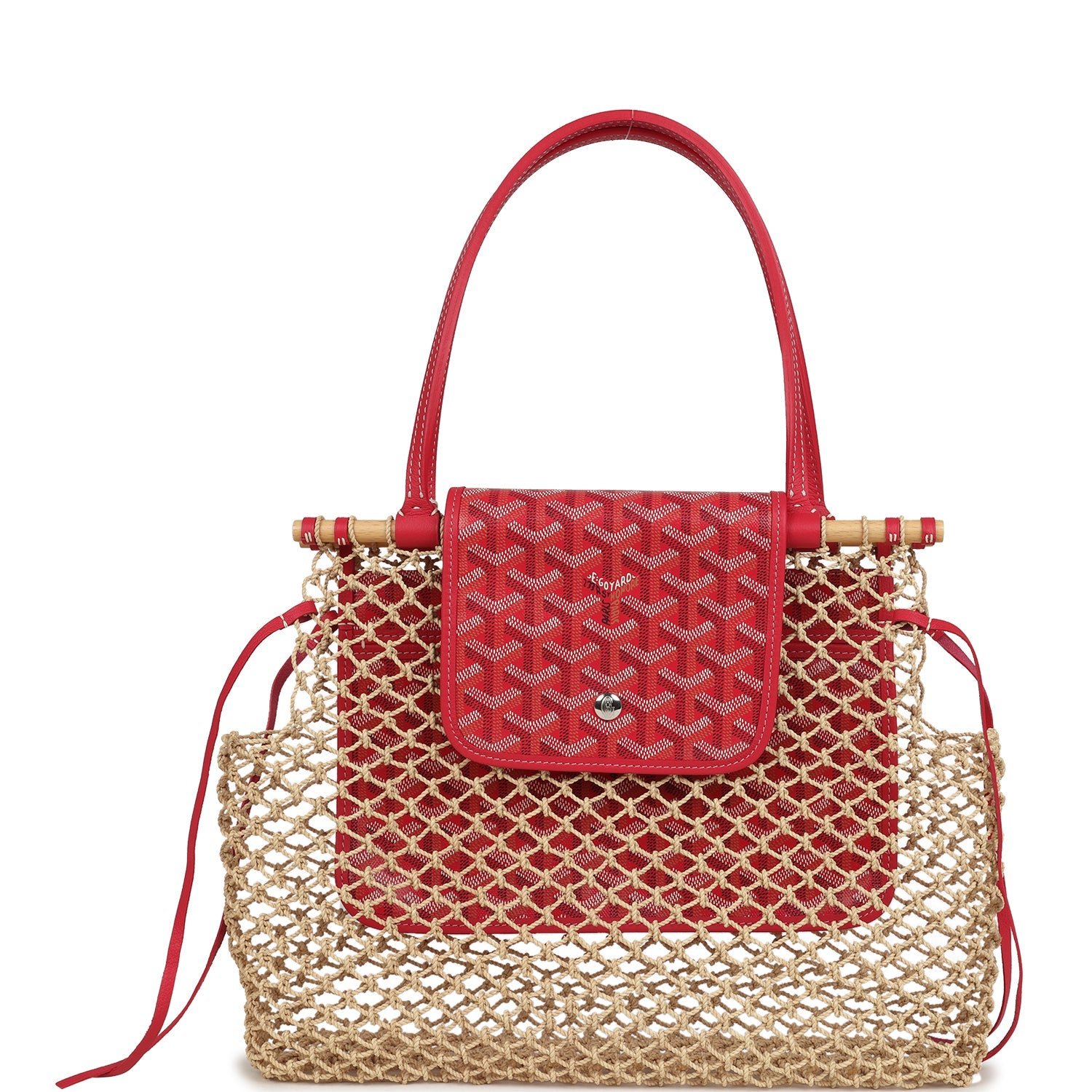Goyard Aligre Fuchsia Goyardine Canvas