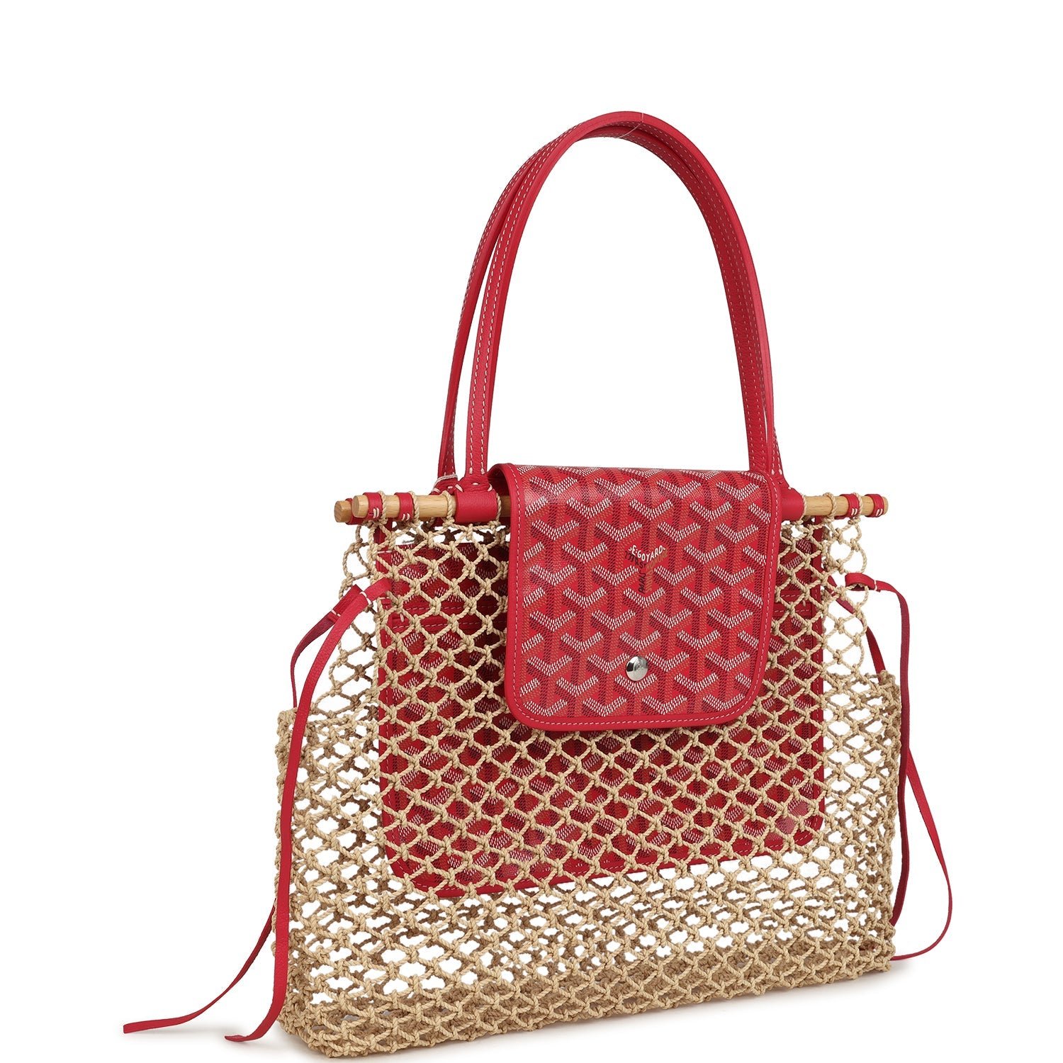 Goyard Aligre Fuchsia Goyardine Canvas — view 2