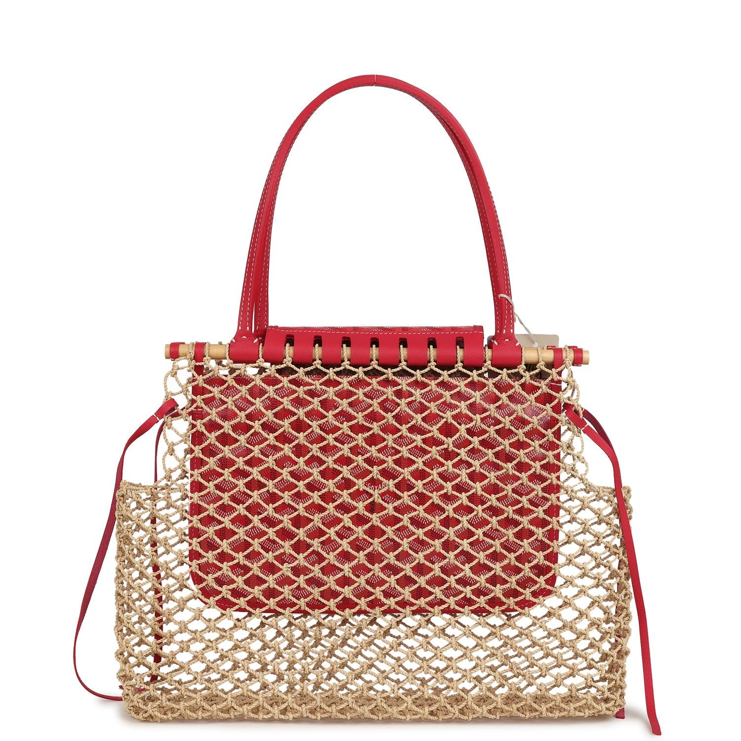 Goyard Aligre Fuchsia Goyardine Canvas — view 5
