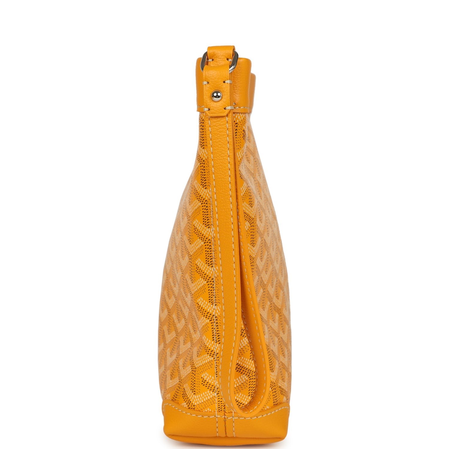 Goyard Conti Yellow Goyardine Canvas — view 6