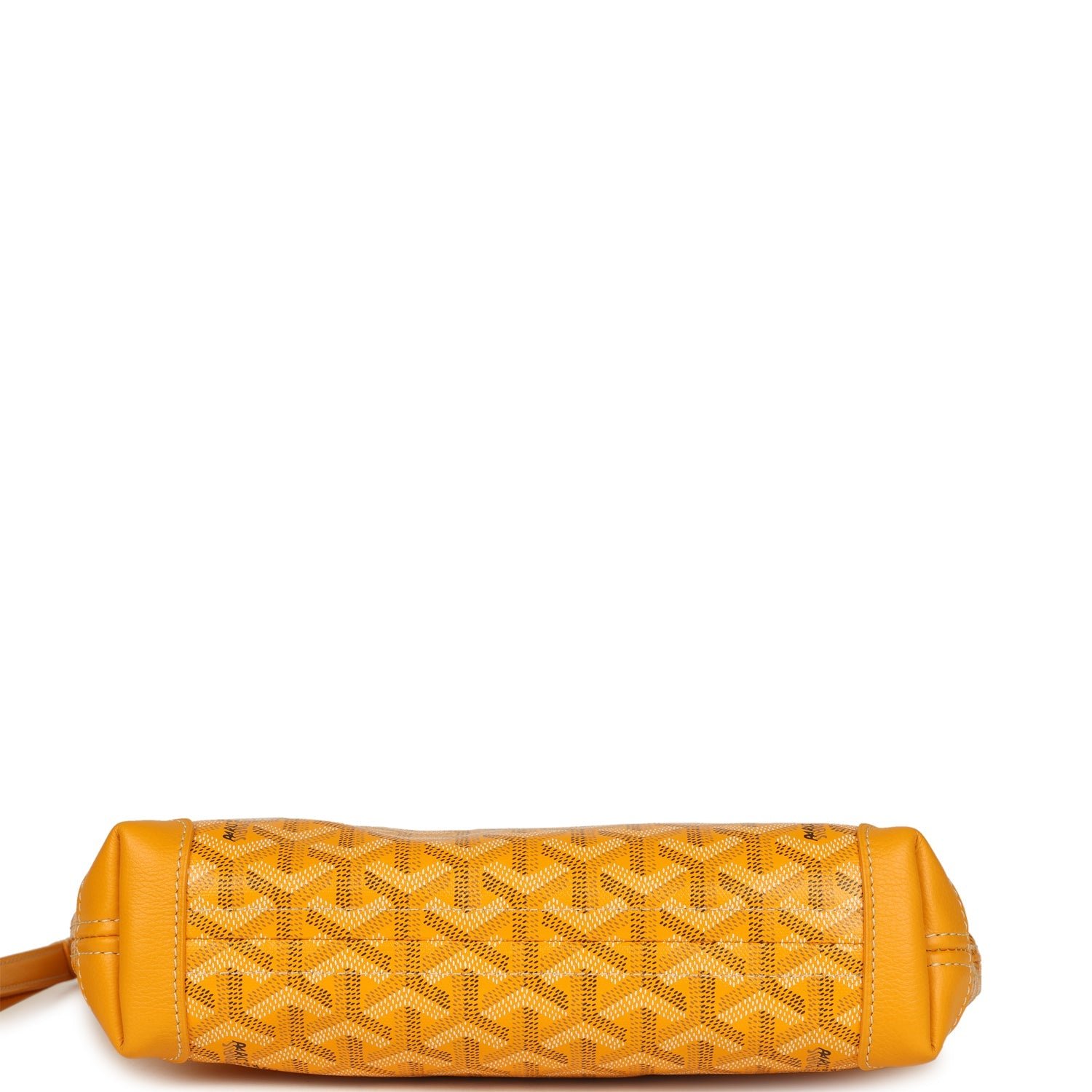 Goyard Conti Yellow Goyardine Canvas — view 7