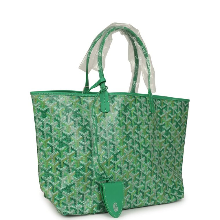 Goyard Saint Louis PM Meadow Green Goyardine Canvas for Sale — alternate view