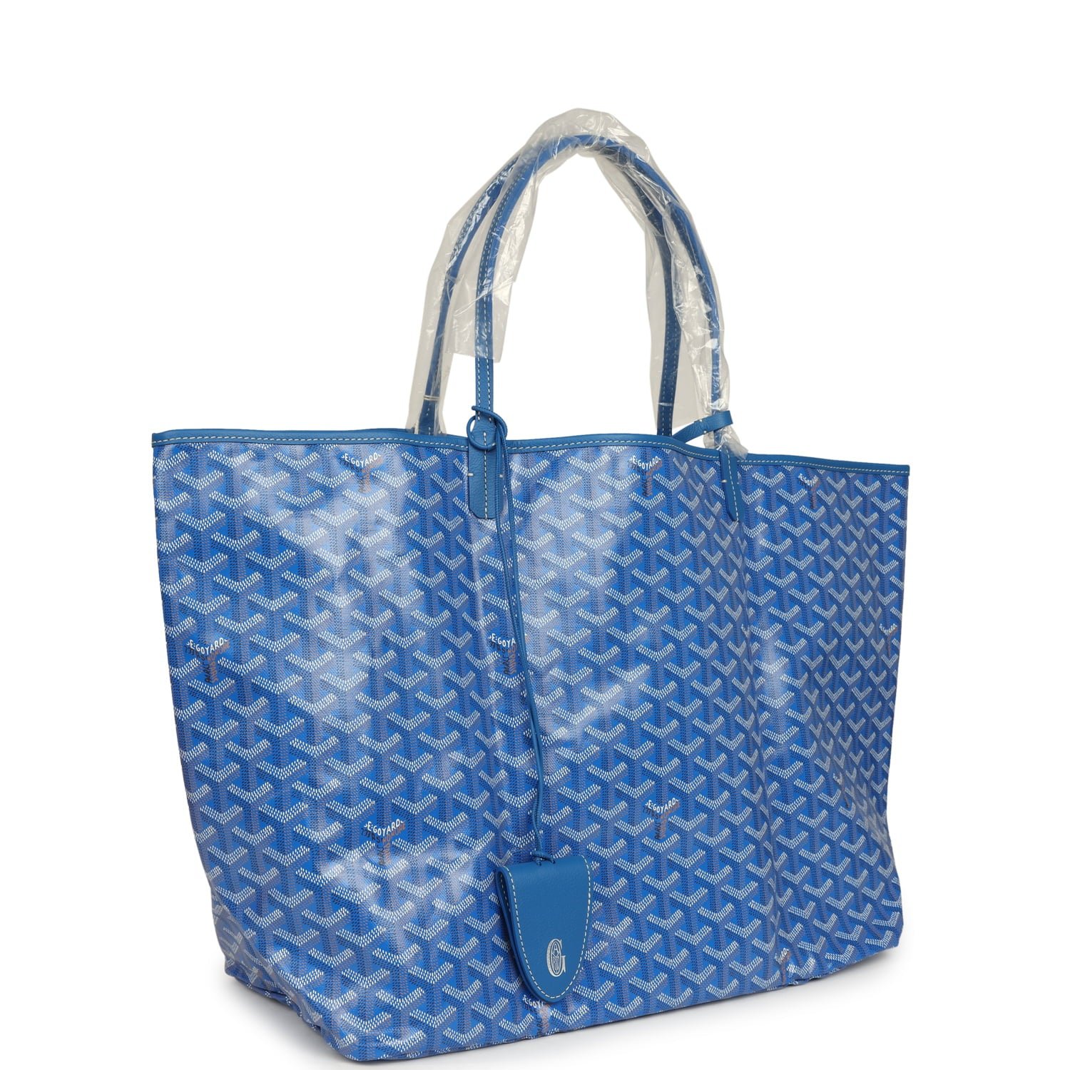 Goyard Saint Louis GM Sky Blue Goyardine Canvas — view 2