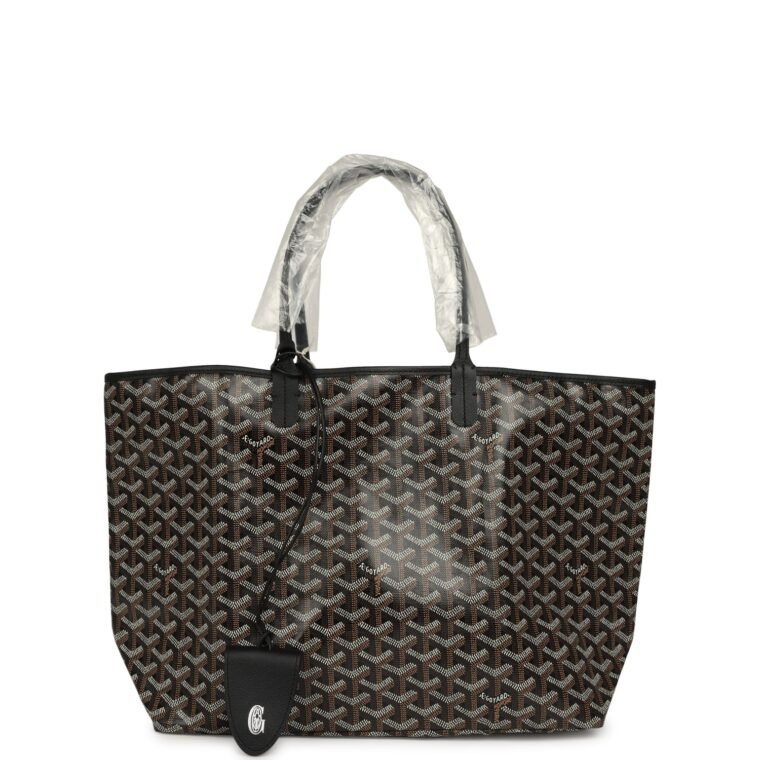 Goyard Saint Louis PM Black Goyardine Canvas — Buy Now