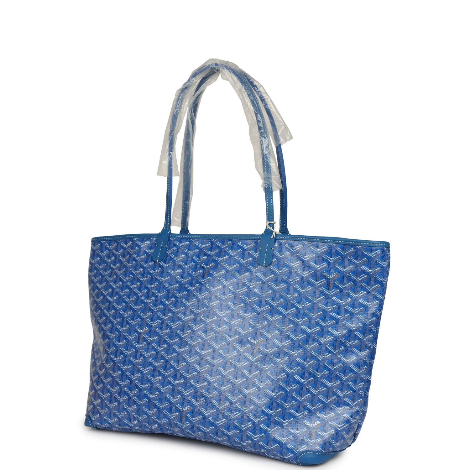 Goyard Artois MM Sky Blue Goyardine Canvas — view 3