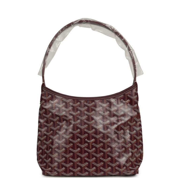 Goyard Bohème Mini Burgundy Goyardine Canvas for Sale