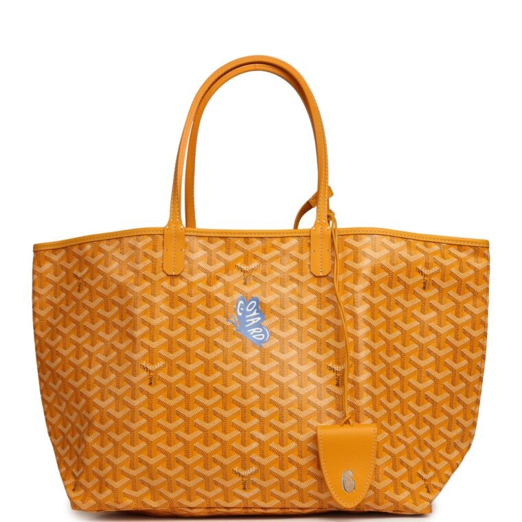 Goyard Saint Louis PM Yellow Goyardine Canvas — Buy Now