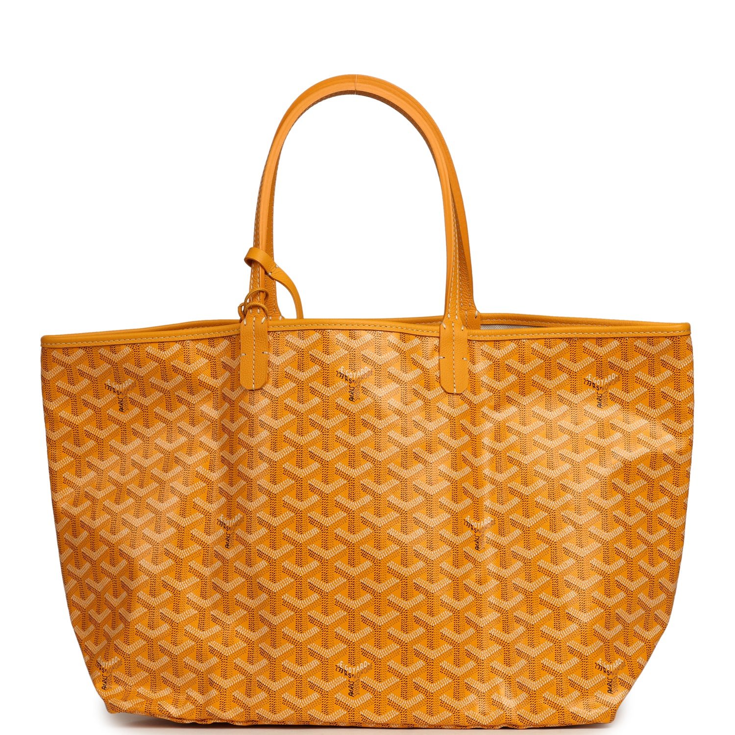 Goyard Saint Louis PM Yellow Goyardine Canvas — view 5