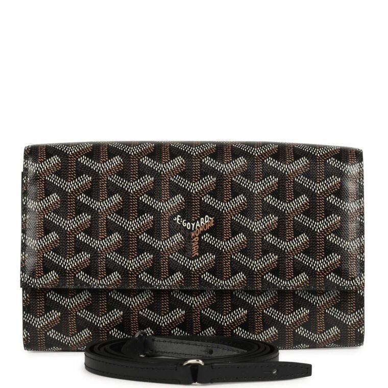 Goyard Varenne Black Coated Canvas — Buy Now