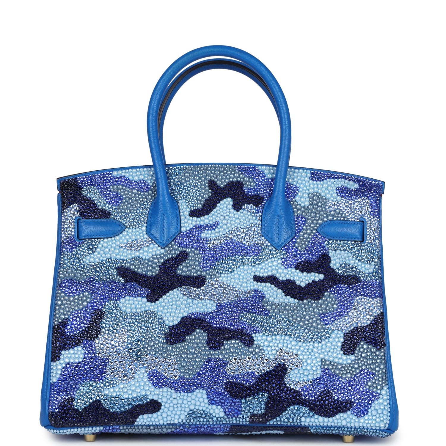 Hermès Birkin 30 Bleu Hydra Chevre — view 5