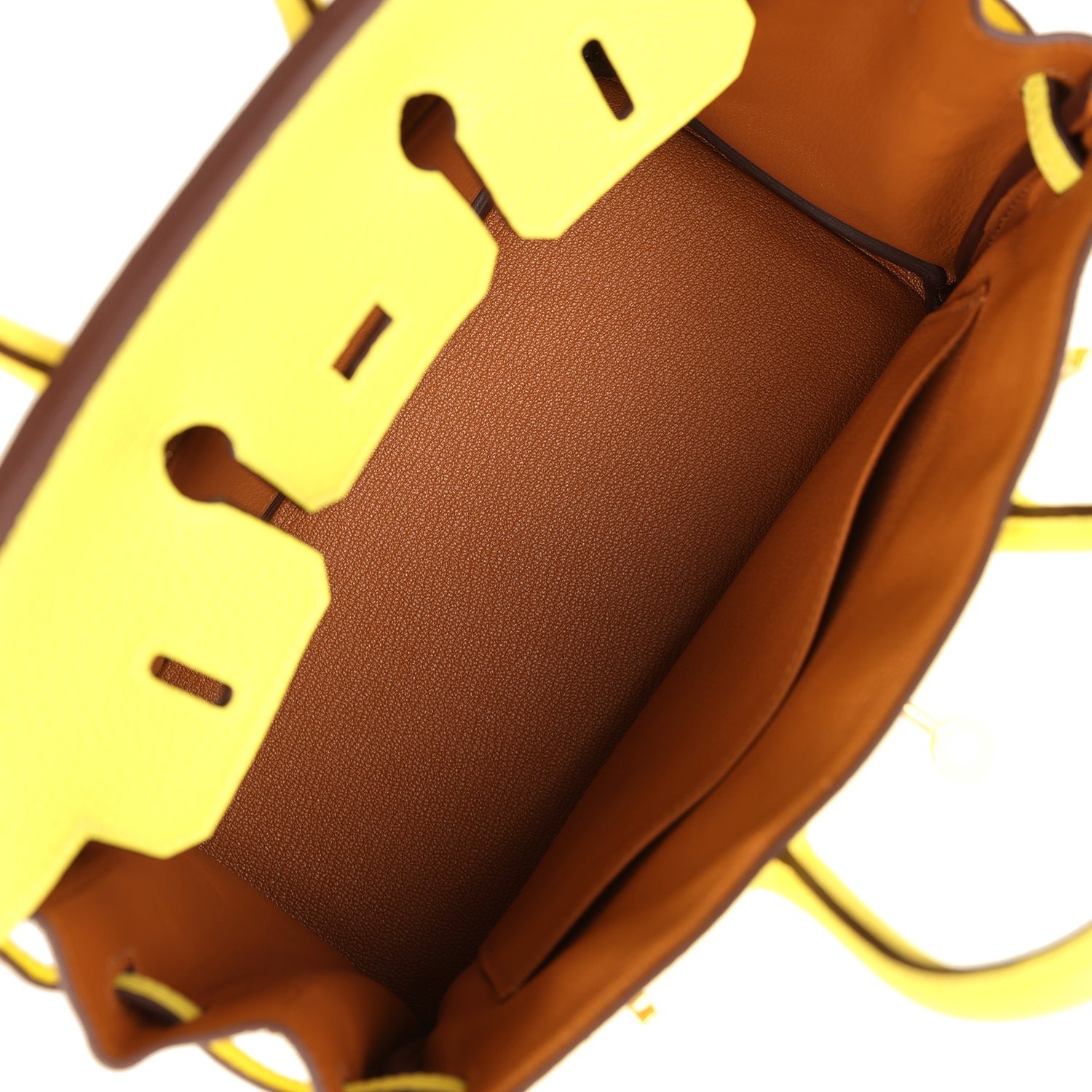 Hermès Birkin 25 Lime Clemence — view 8