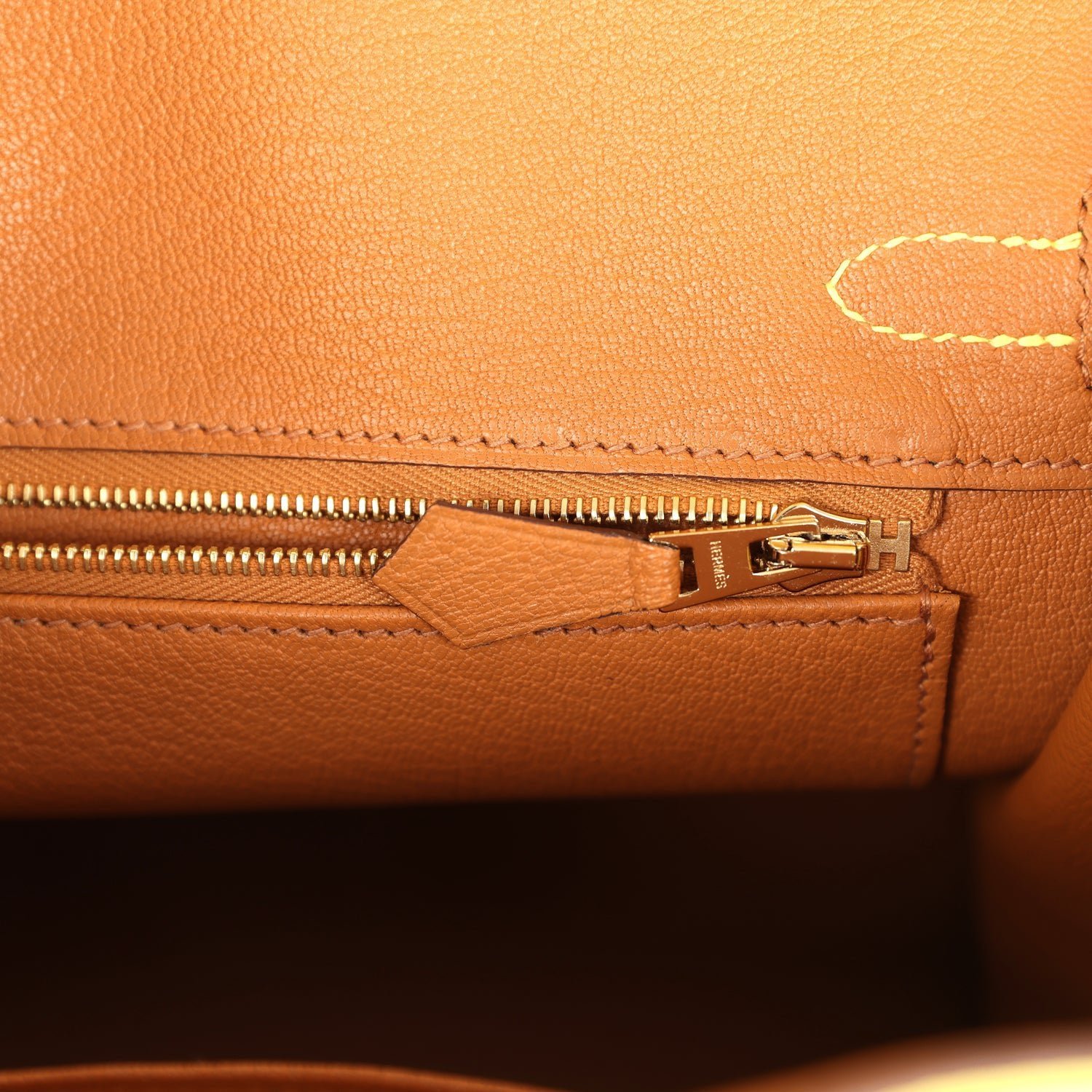 Hermès Birkin 25 Lime Clemence — view 9