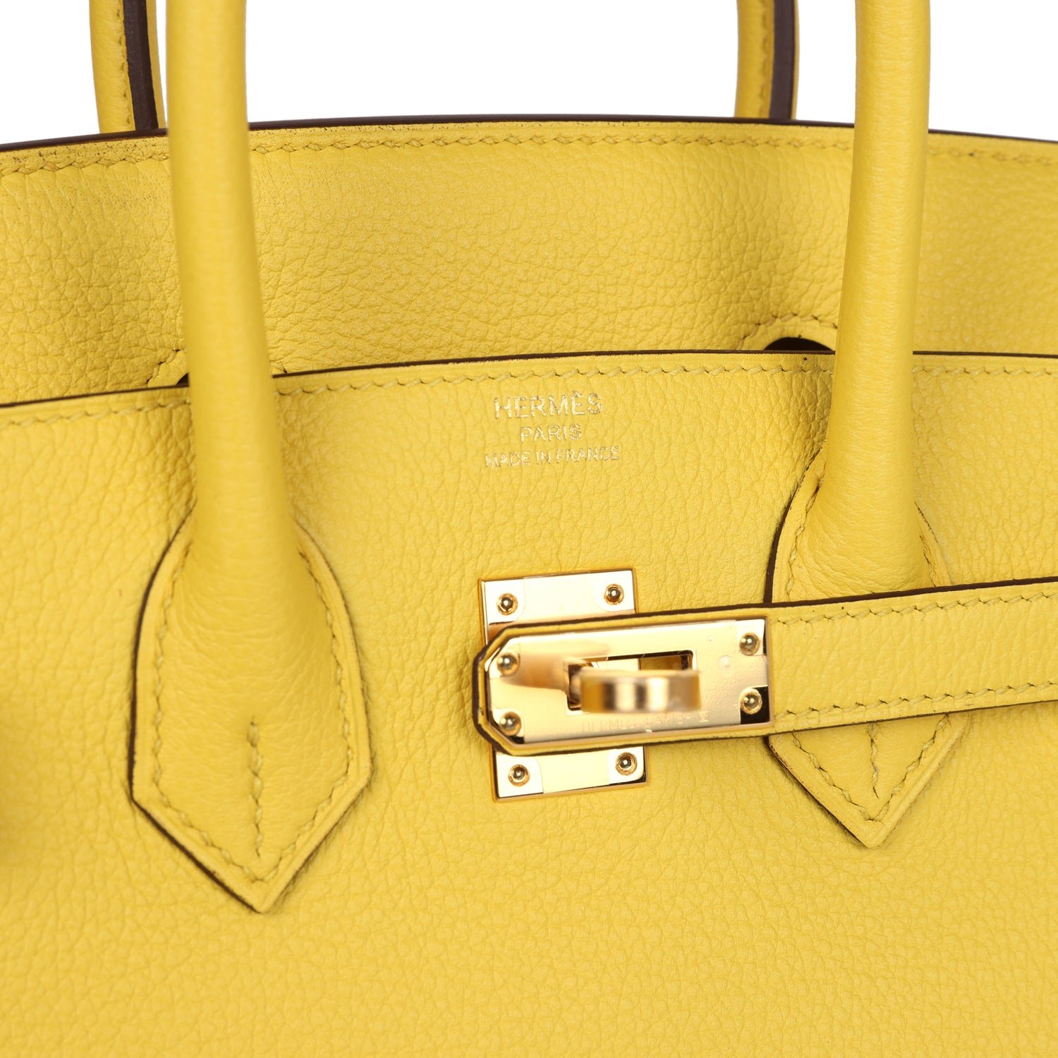 Hermès Birkin 25 Jaune de Naples Togo — view 7