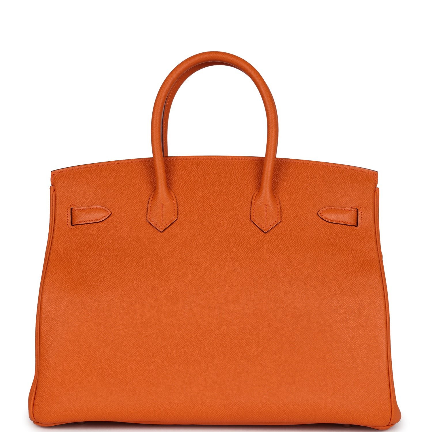 Pre-Owned Hermès Birkin 35 Orange Epsom — view 5