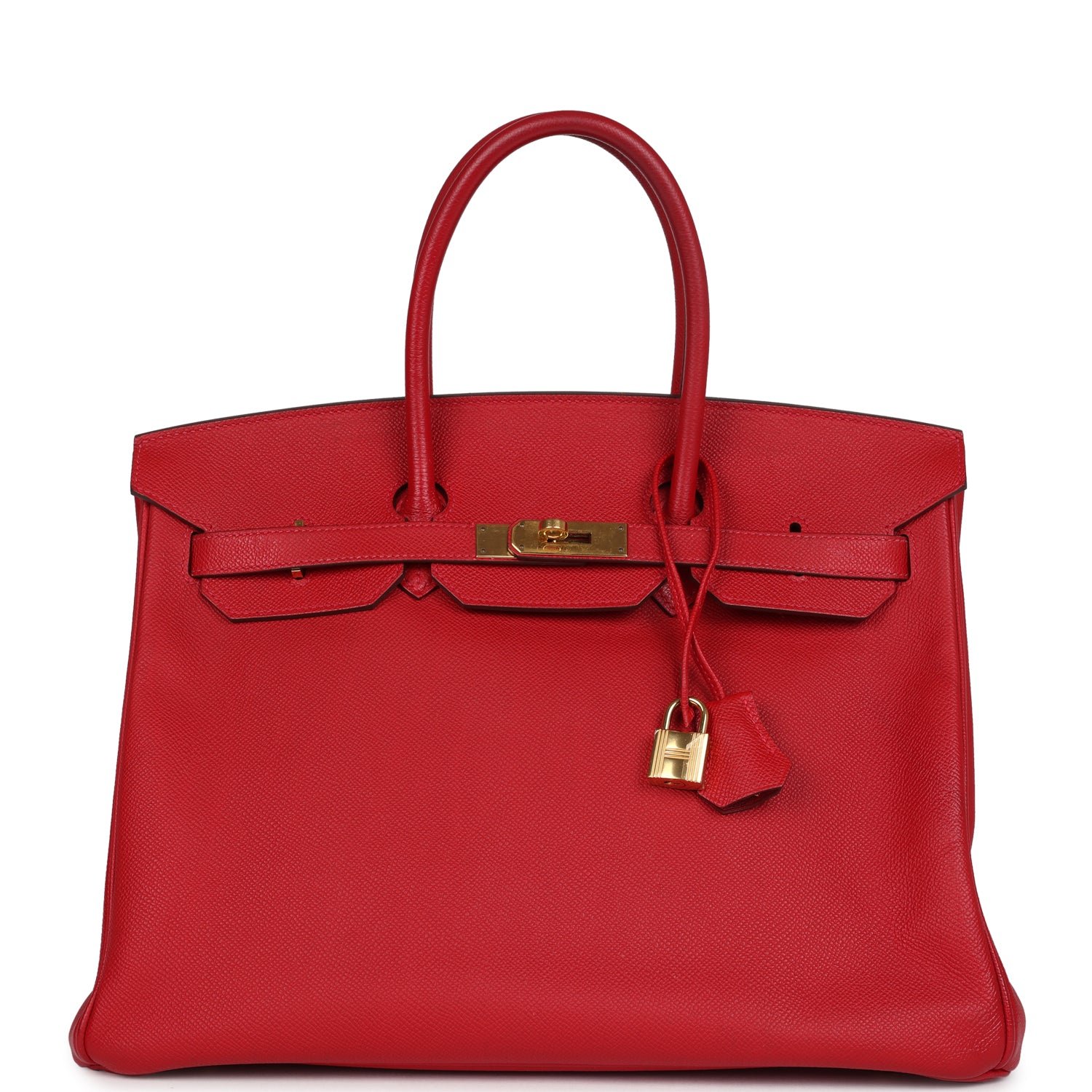 Pre-Owned Hermès Birkin 35 Rouge Casaque Epsom