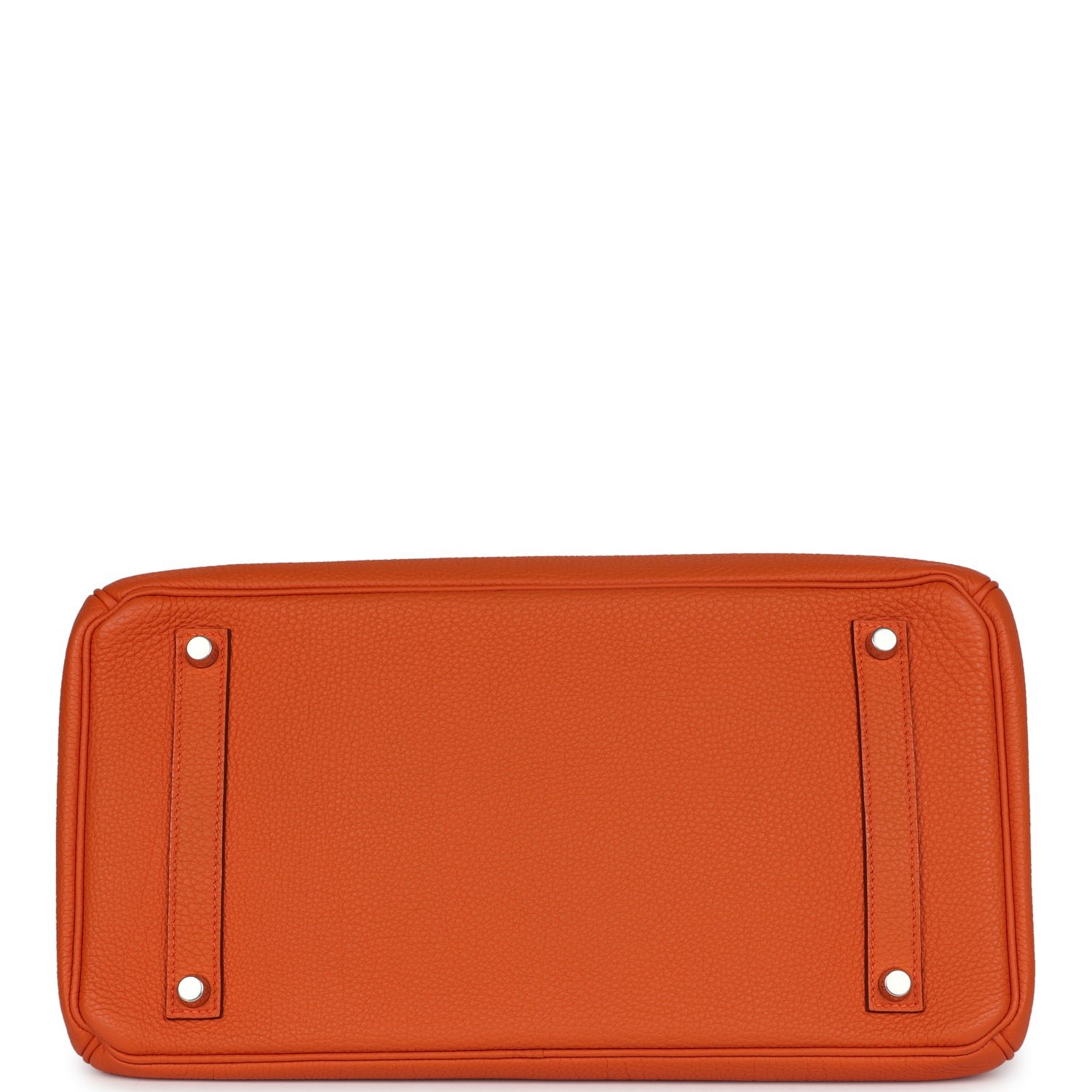 Pre-Owned Hermès Birkin 35 Orange Togo — view 6