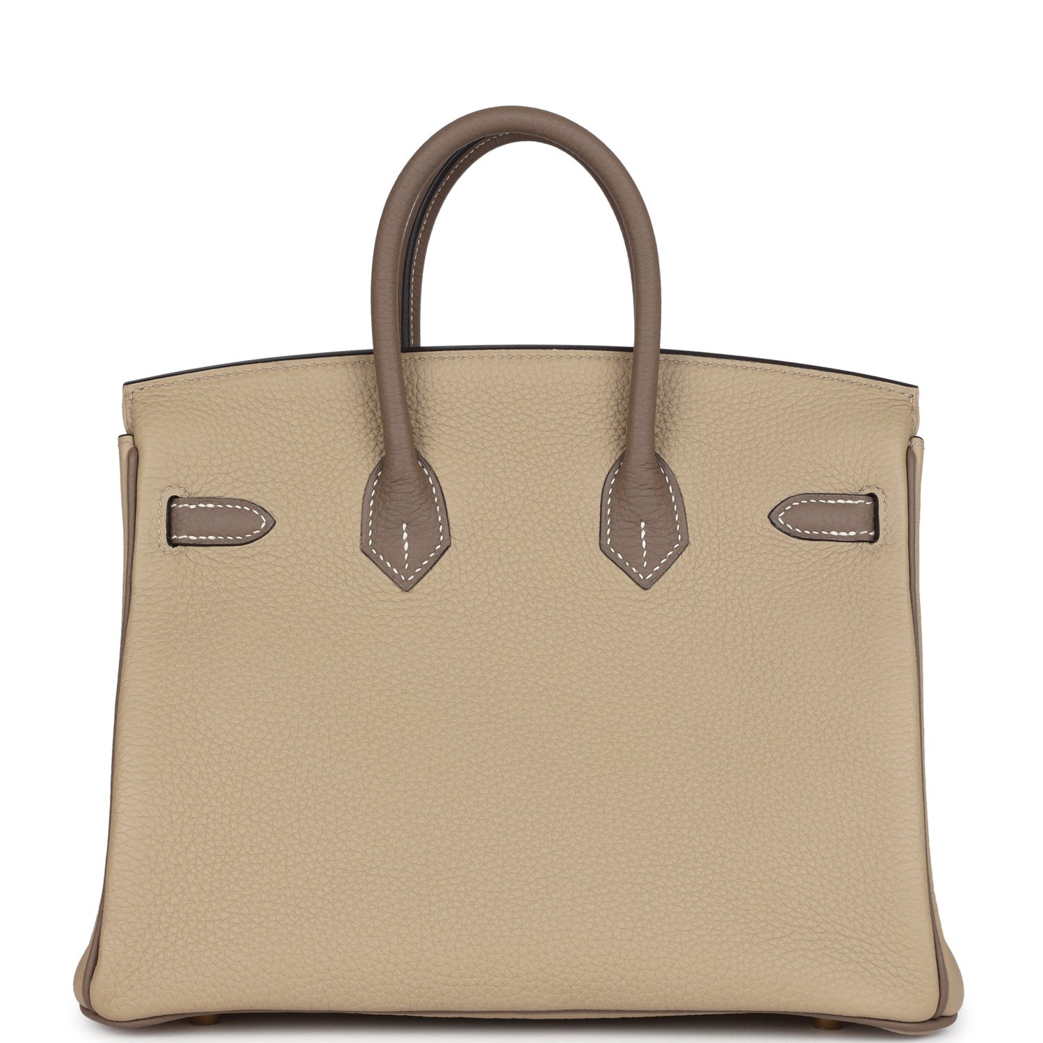 Hermès Birkin 25 Etoupe Togo Brushed Gold — view 5