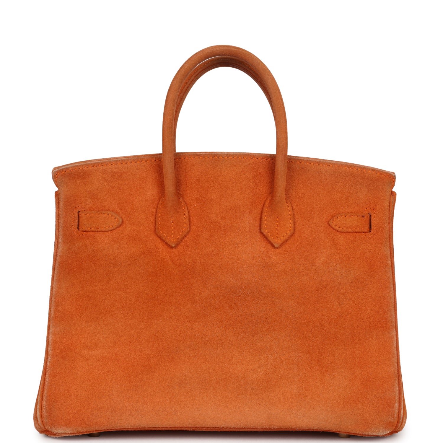 Vintage Hermès Birkin 25 Orange Doblis — view 5