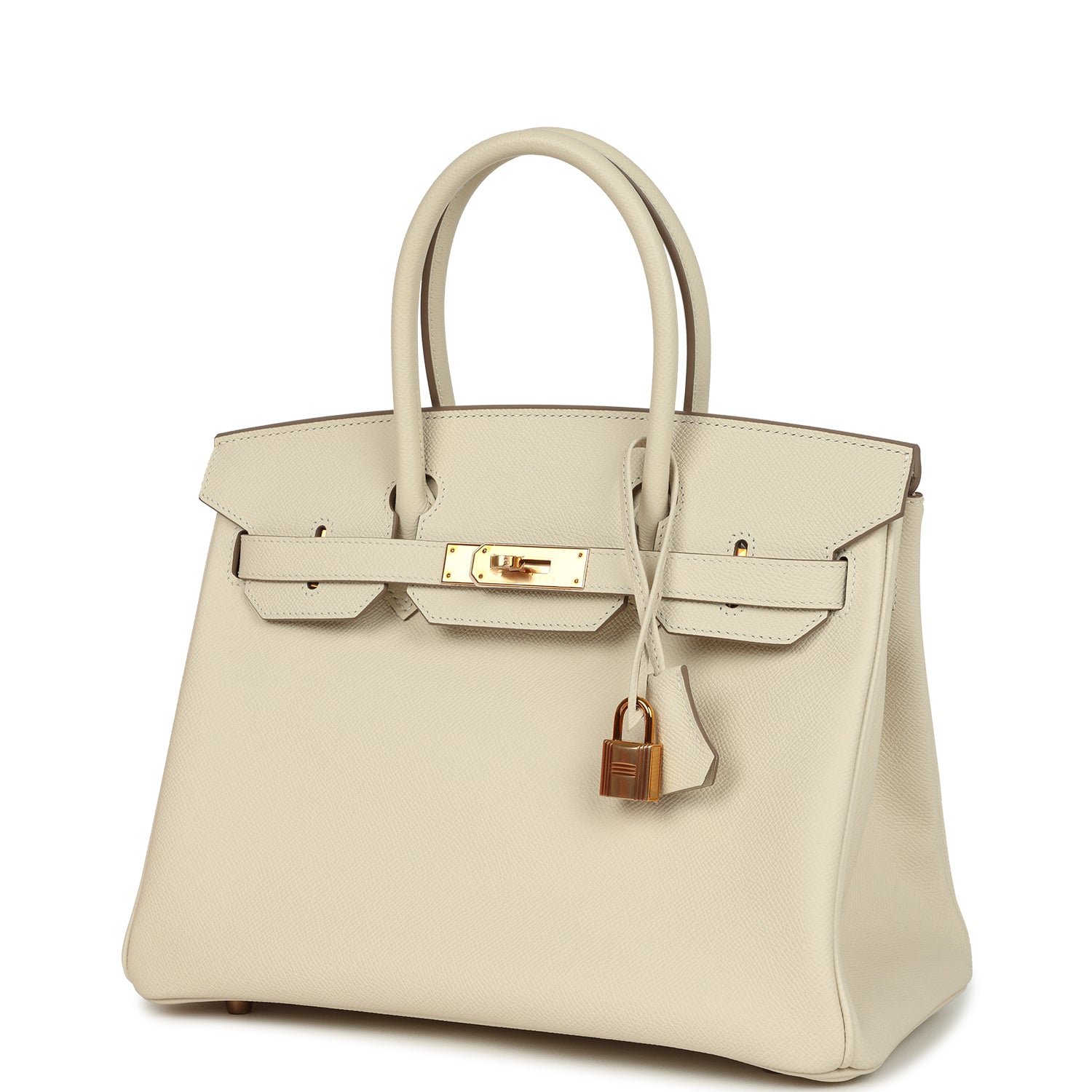 Pre-Owned Hermès Birkin 30 Craie Epsom — view 5