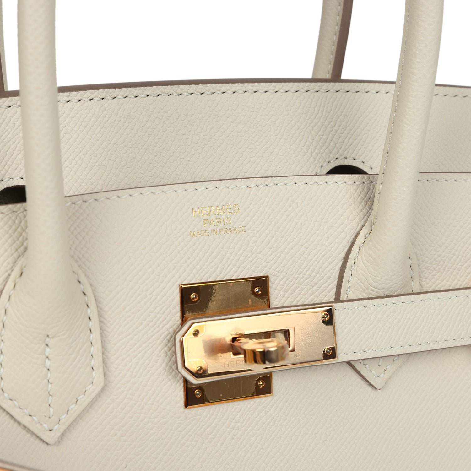 Pre-Owned Hermès Birkin 30 Craie Epsom — view 7