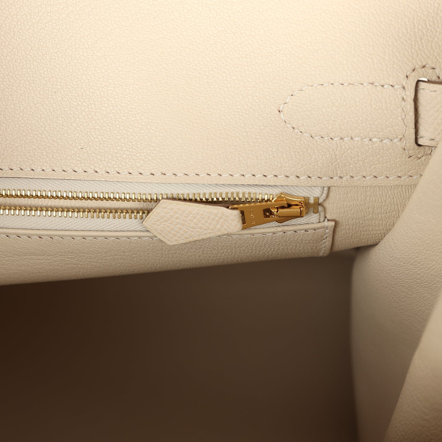Pre-Owned Hermès Birkin 30 Craie Epsom — view 9