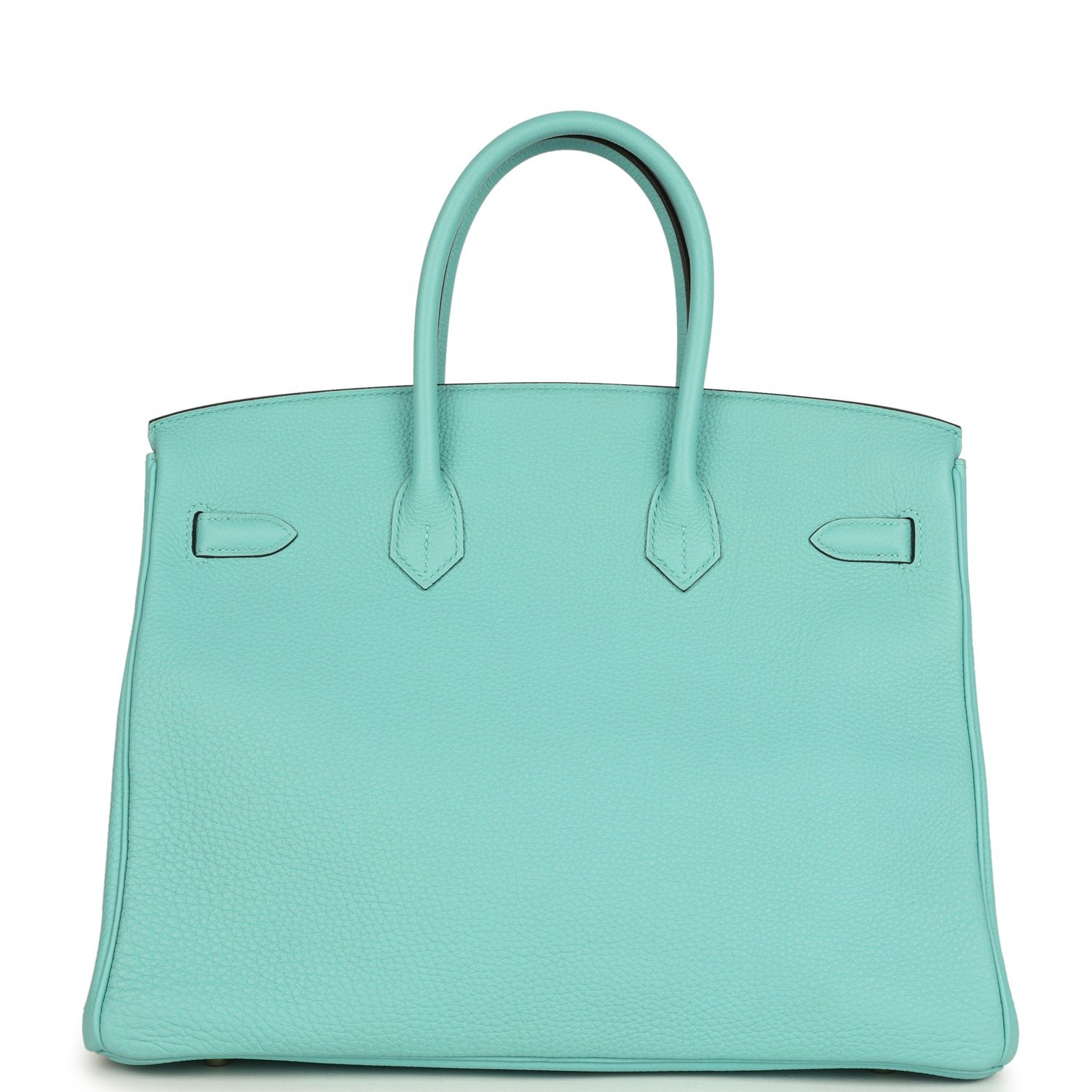 Pre-Owned Hermès Birkin 35 Bleu Atoll Togo — view 5