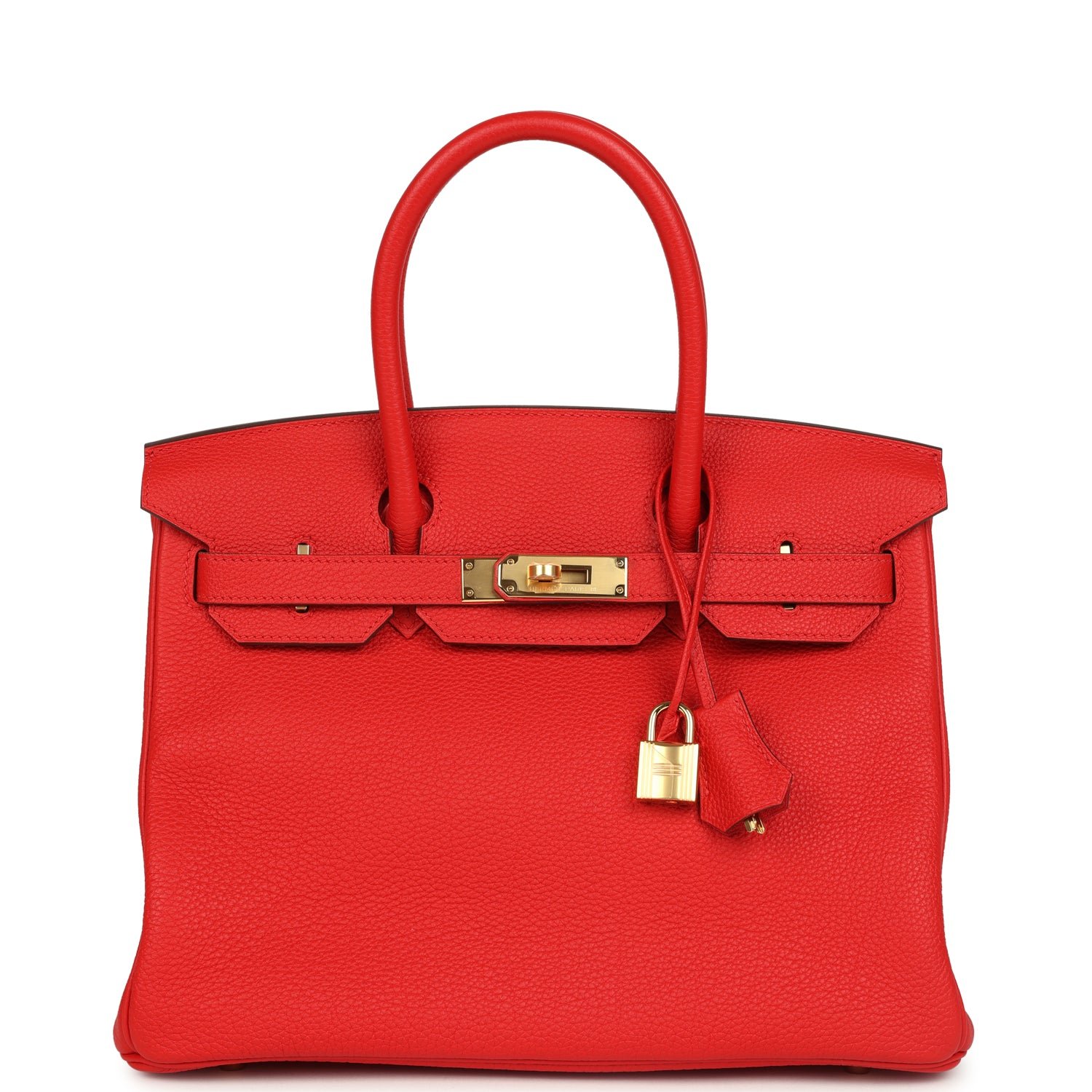 Pre-Owned Hermès Birkin 30 Rouge de Coeur Togo