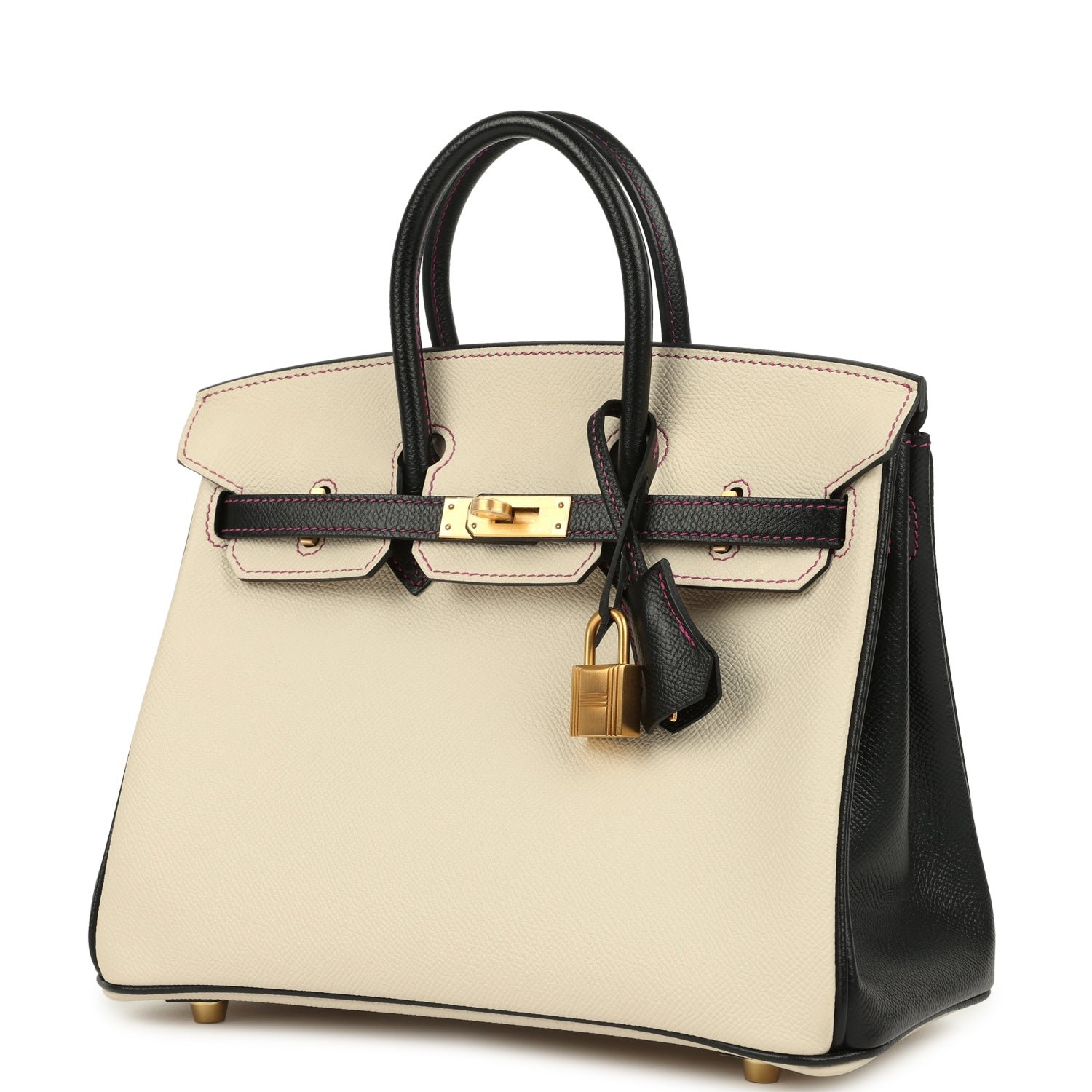 Pre-Owned Hermès Birkin 25 Craie Epsom — view 5