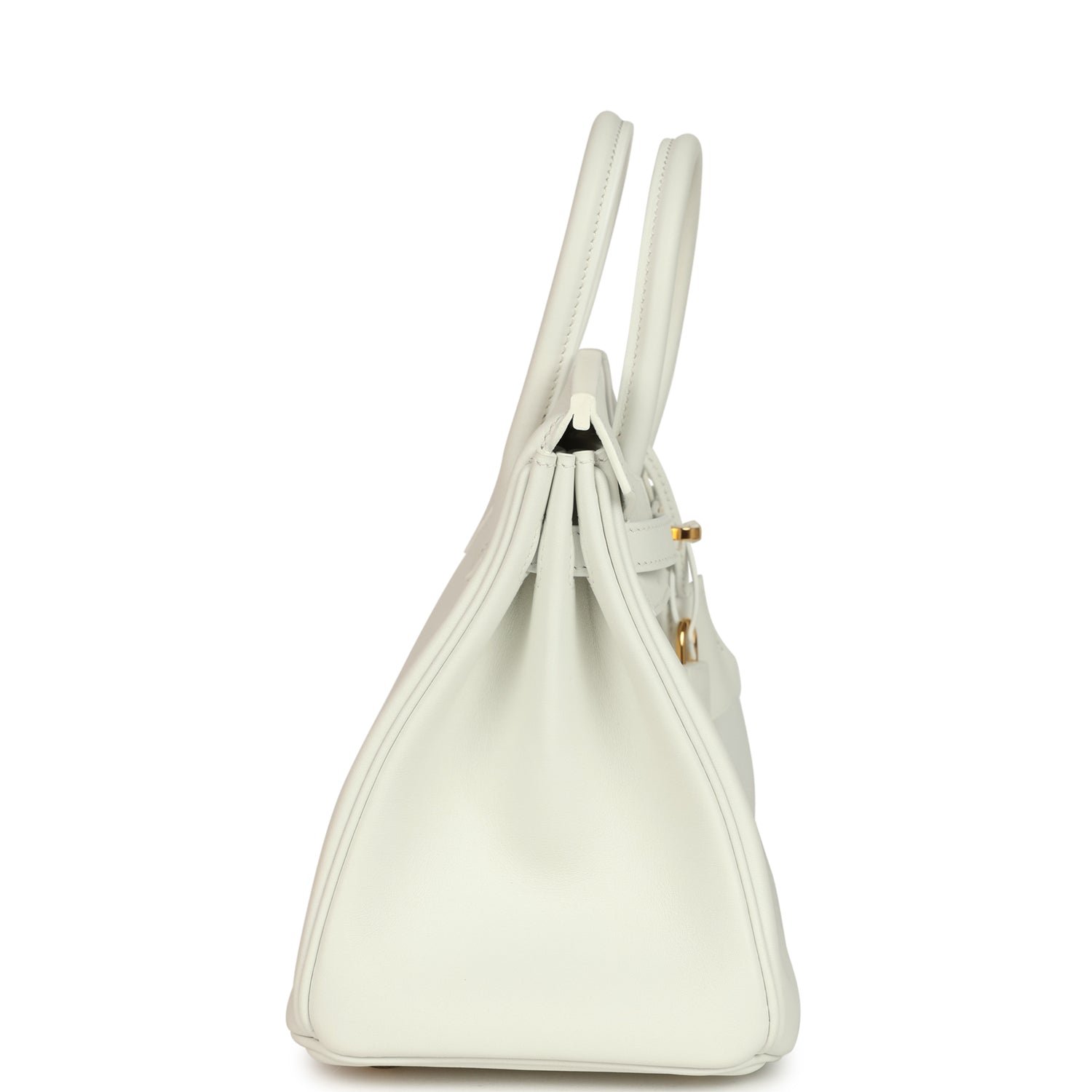 Hermès Birkin 25 New White Swift — view 3