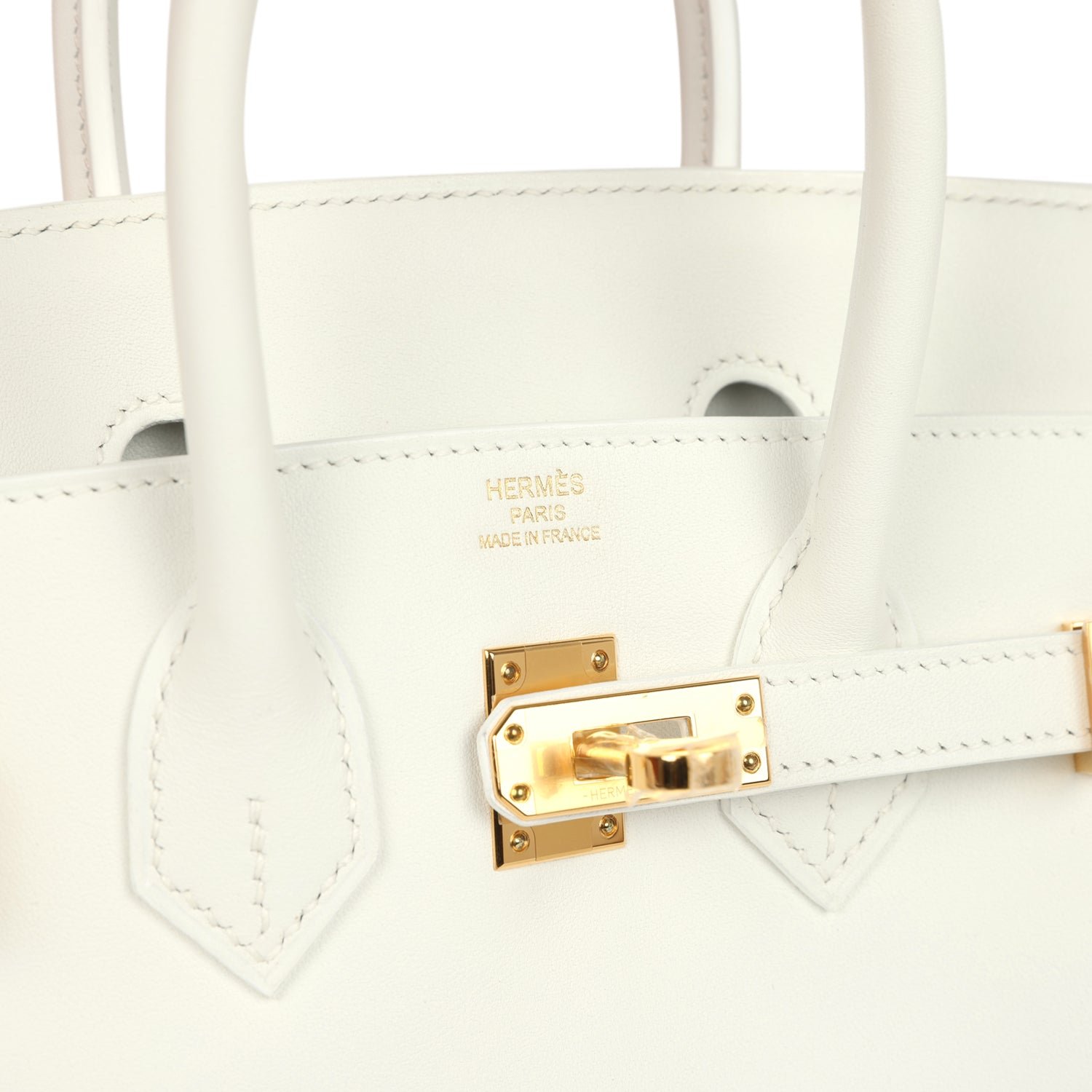 Hermès Birkin 25 New White Swift — view 7