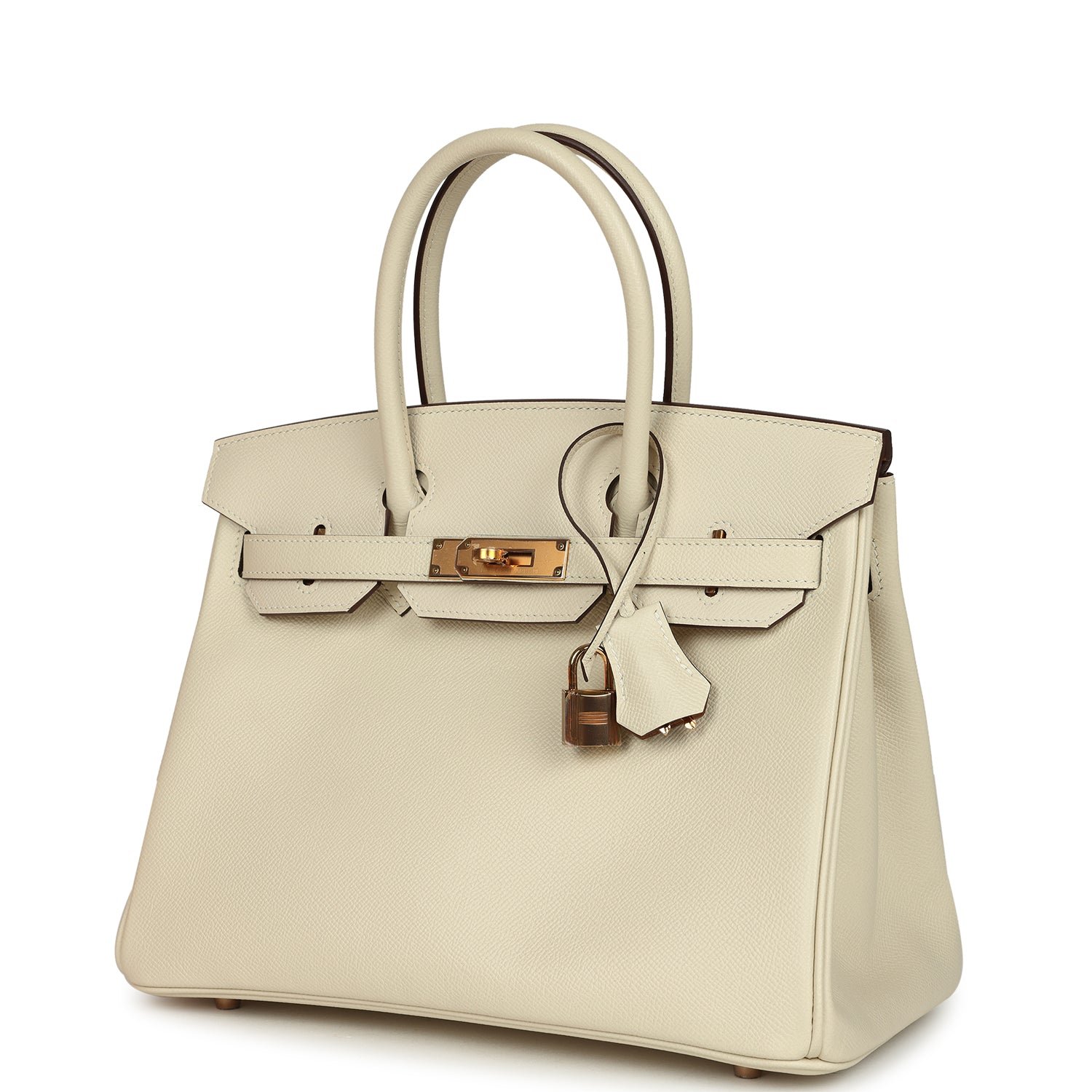 Pre-Owned Hermès Birkin 30 Craie Epsom — view 5