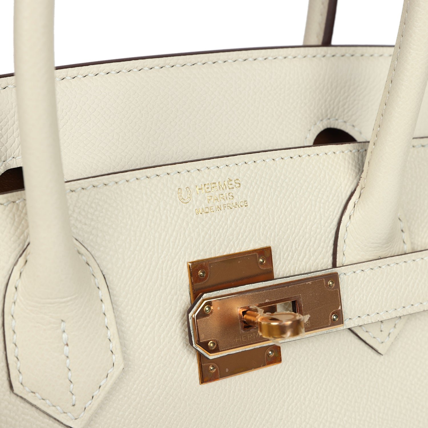 Pre-Owned Hermès Birkin 30 Craie Epsom — view 7