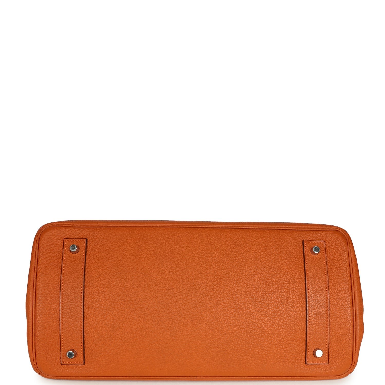 Vintage Hermès Shoulder Birkin JPG 42 Orange — view 6