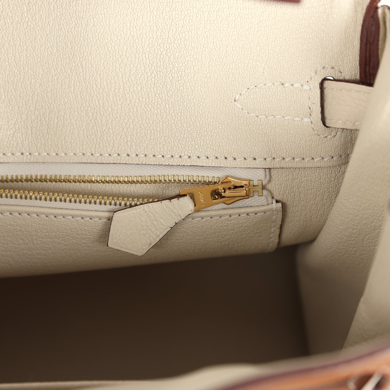 Hermès Birkin 25 Gold Togo — view 9