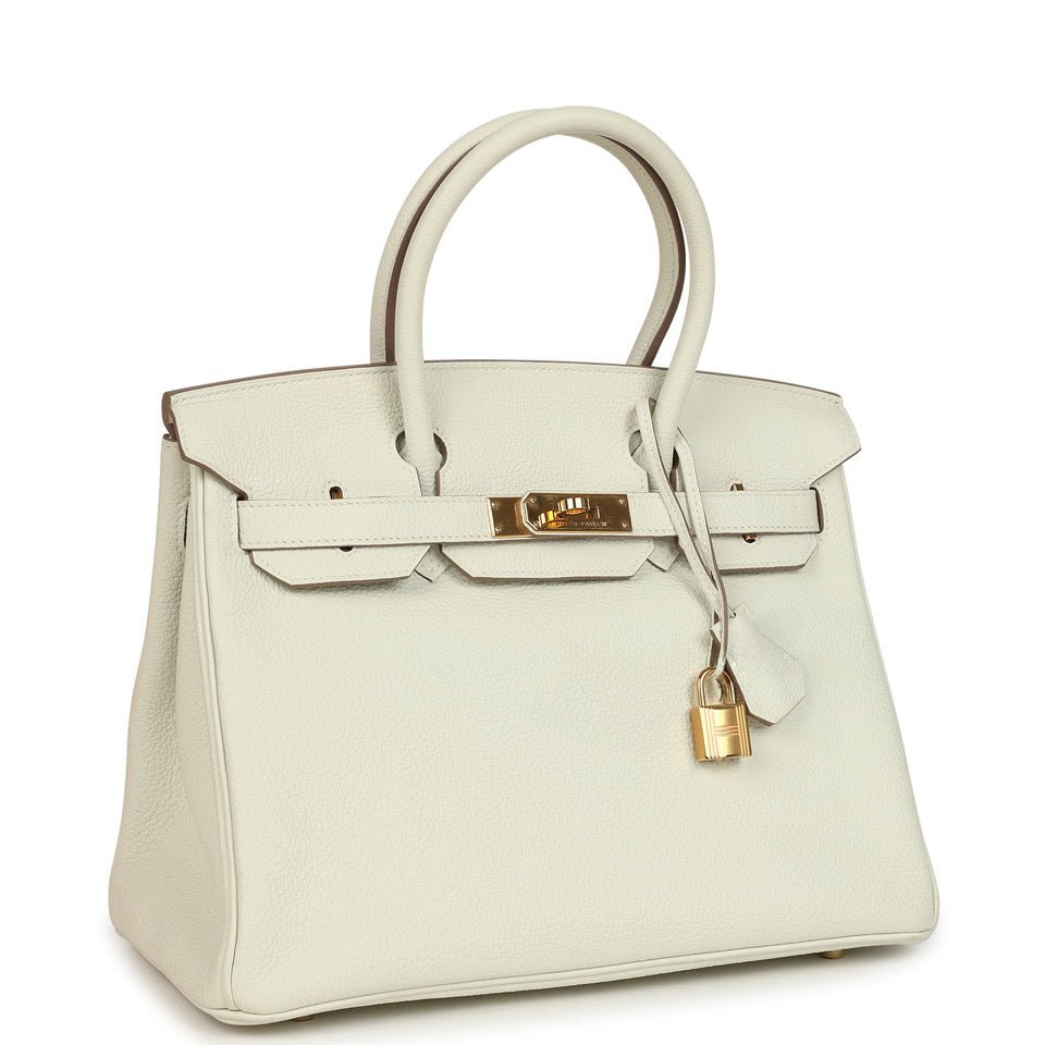 Pre-Owned Hermès Birkin 30 Mushroom Togo — view 3