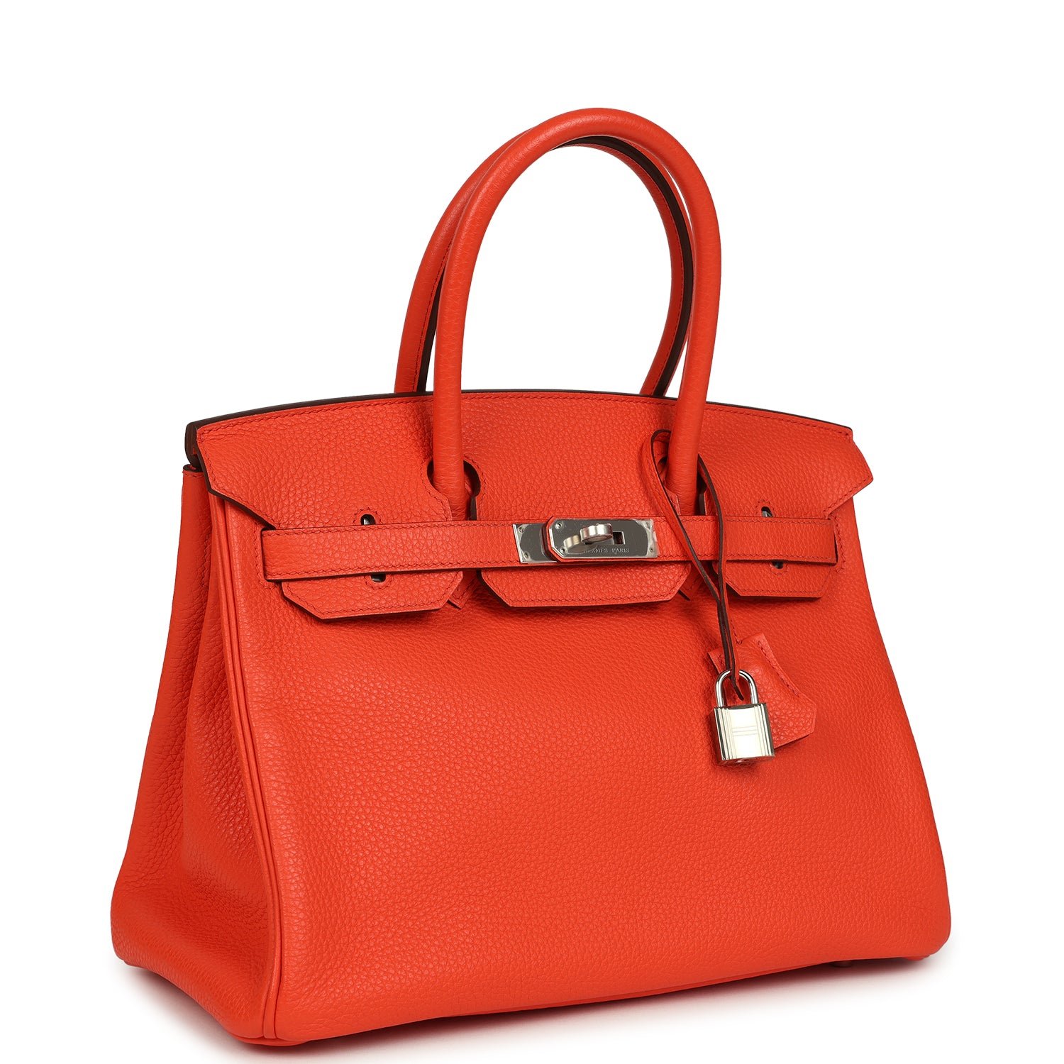 Hermès Birkin 30 Orange Poppy Togo — view 2
