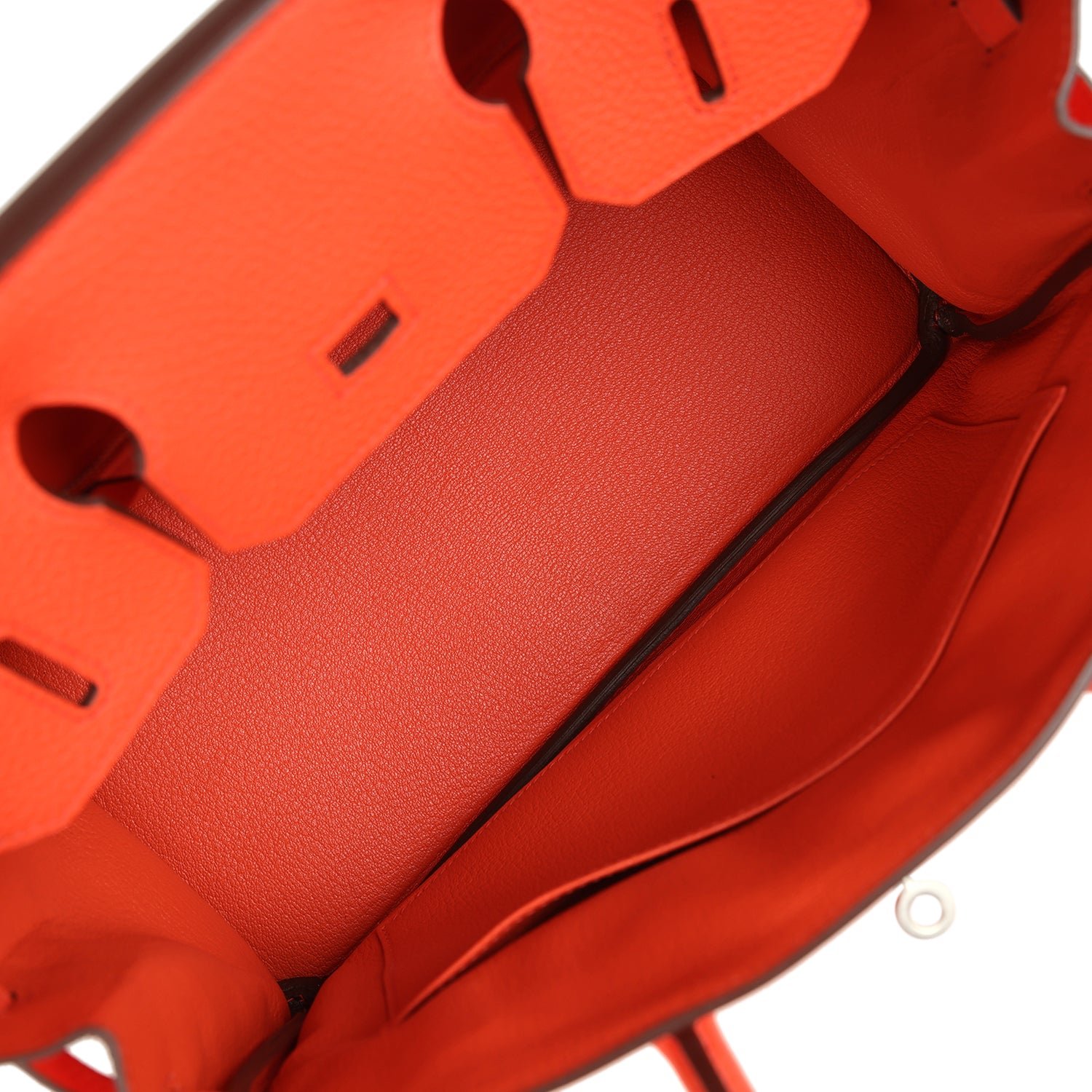 Hermès Birkin 30 Orange Poppy Togo — view 8