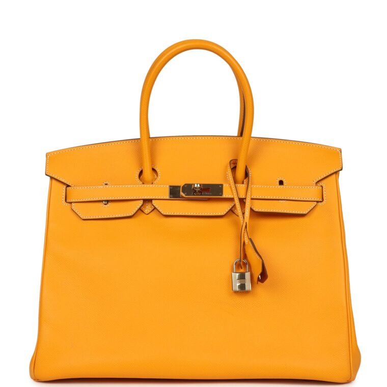 Pre-Owned Hermès Birkin 35 Jaune D'or Candy Epsom — Buy Now