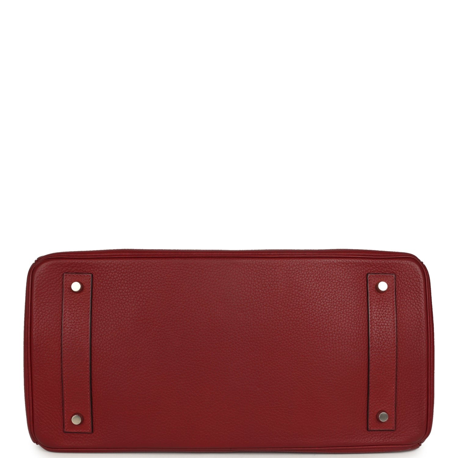 Vintage Hermès Shoulder Birkin JPG 42 Clemence Palladium — view 6