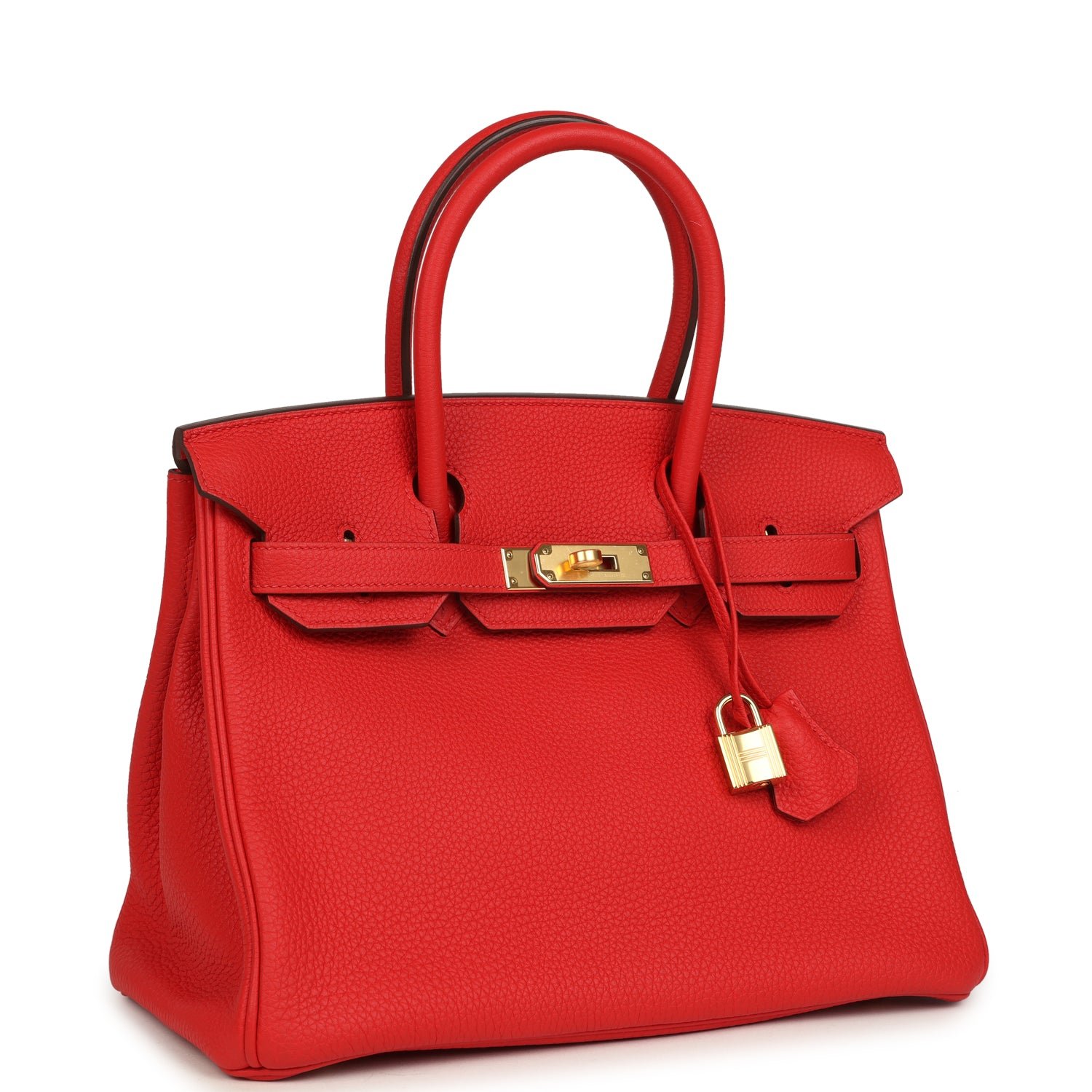 Pre-Owned Hermès Birkin 30 Rouge de Coeur Togo — view 2