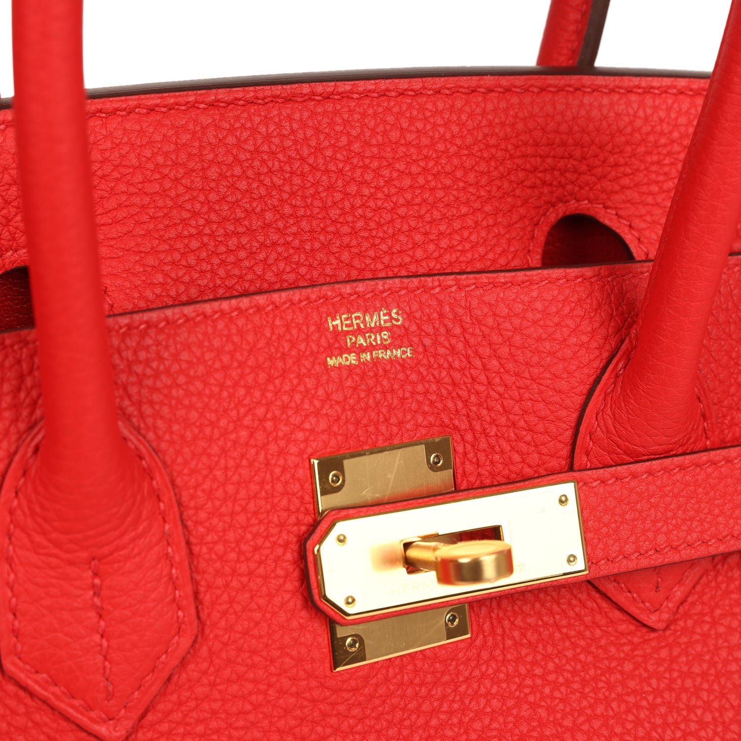 Pre-Owned Hermès Birkin 30 Rouge de Coeur Togo — view 7