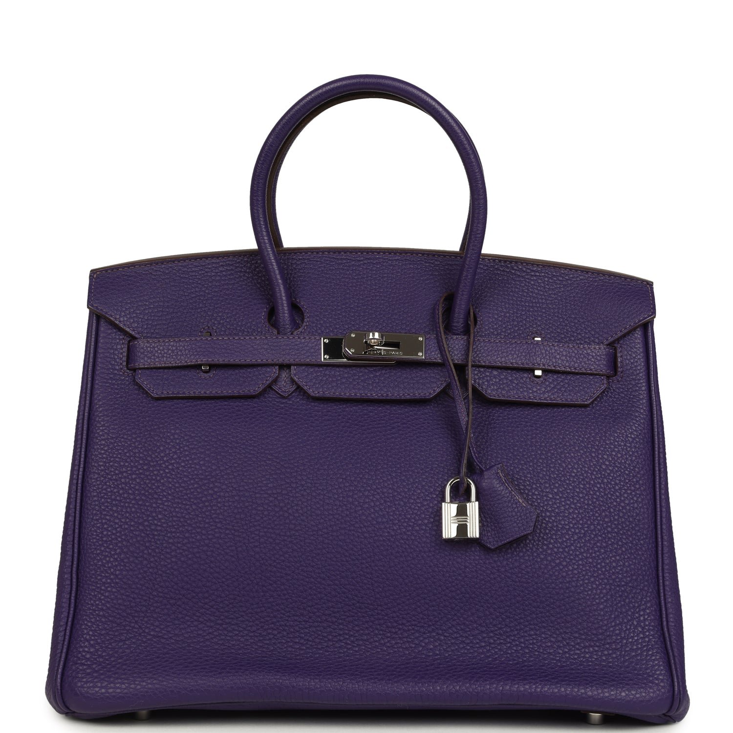 Pre-Owned Hermès Birkin 35 Violet Togo