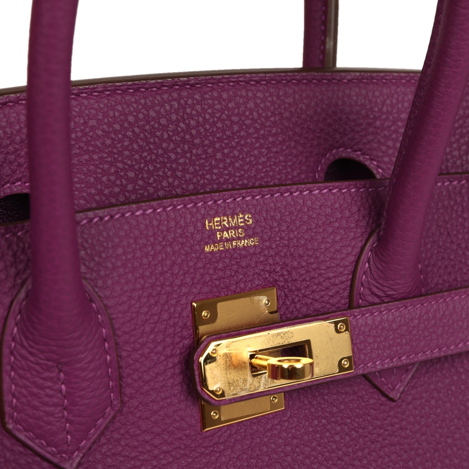 Pre-Owned Hermès Birkin 30 Anemone Togo — view 7