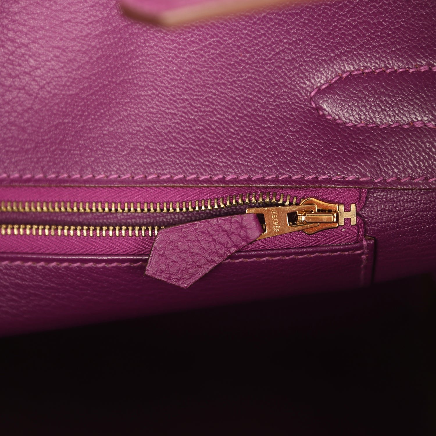 Pre-Owned Hermès Birkin 30 Anemone Togo — view 9