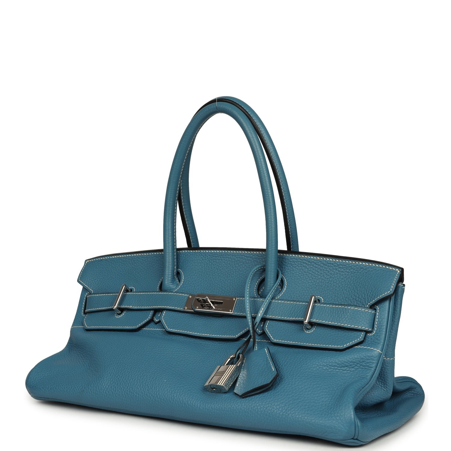 Vintage Hermès Shoulder Birkin JPG 42 Clemence — view 3