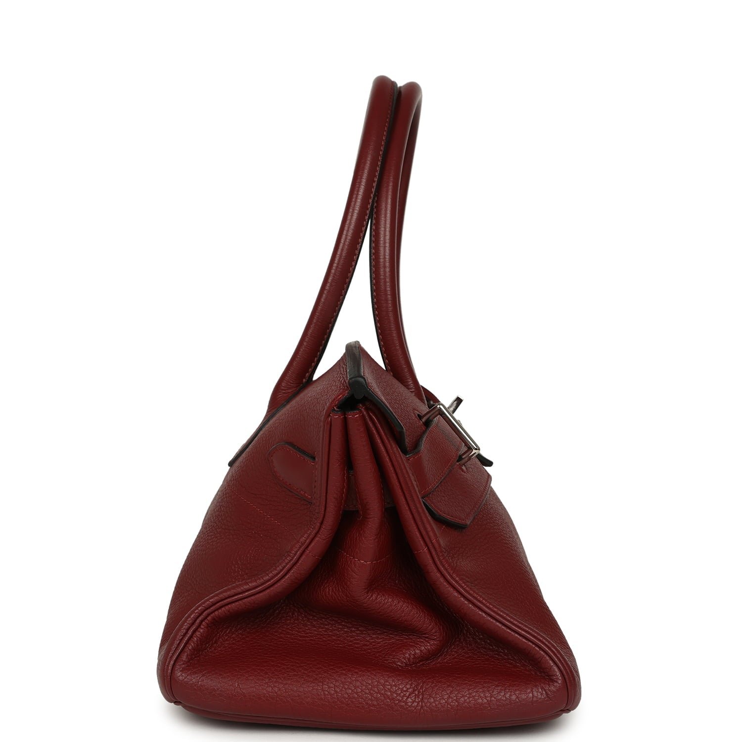 Vintage Hermès Shoulder Birkin JPG 42 Clemence Palladium — view 4