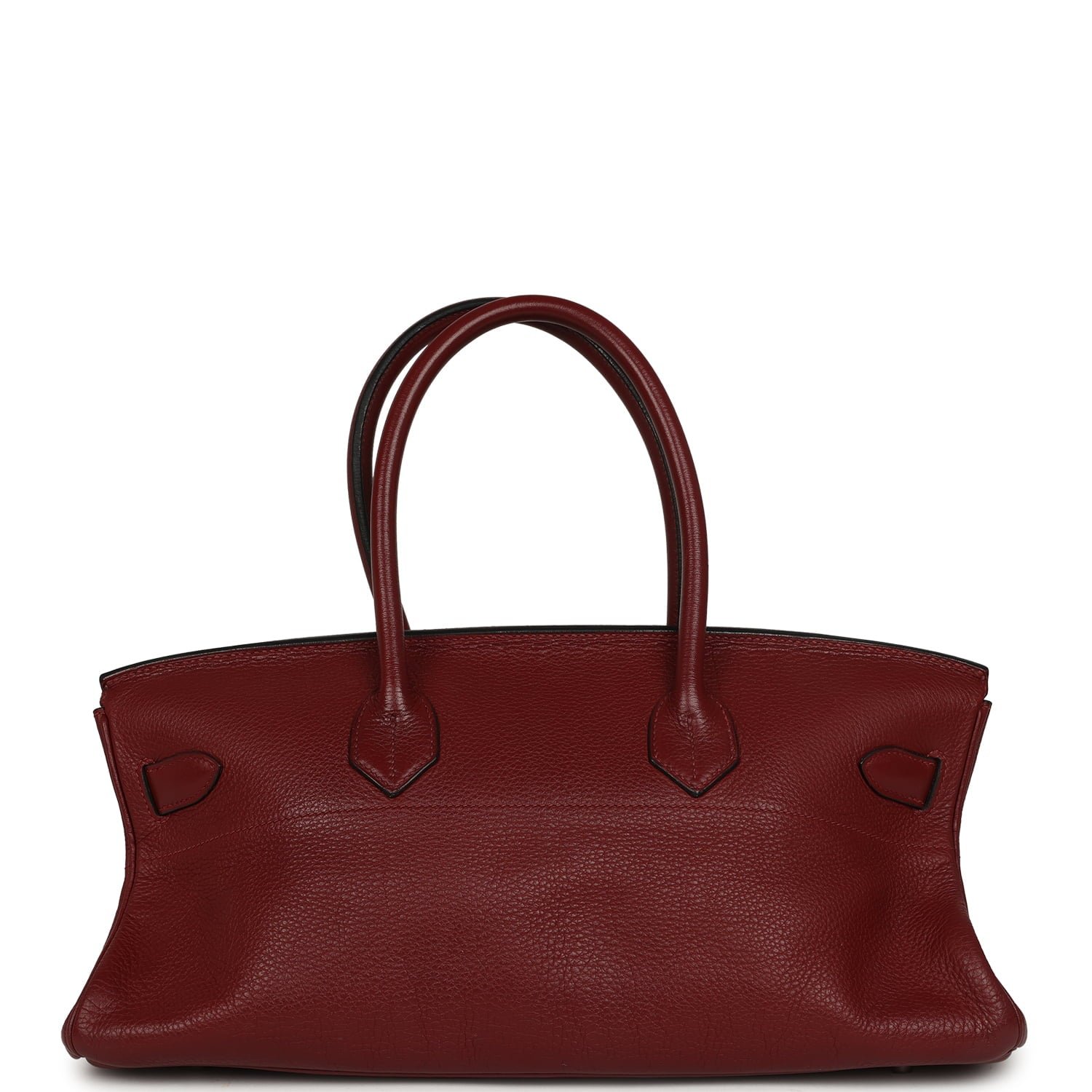 Vintage Hermès Shoulder Birkin JPG 42 Clemence Palladium — view 5